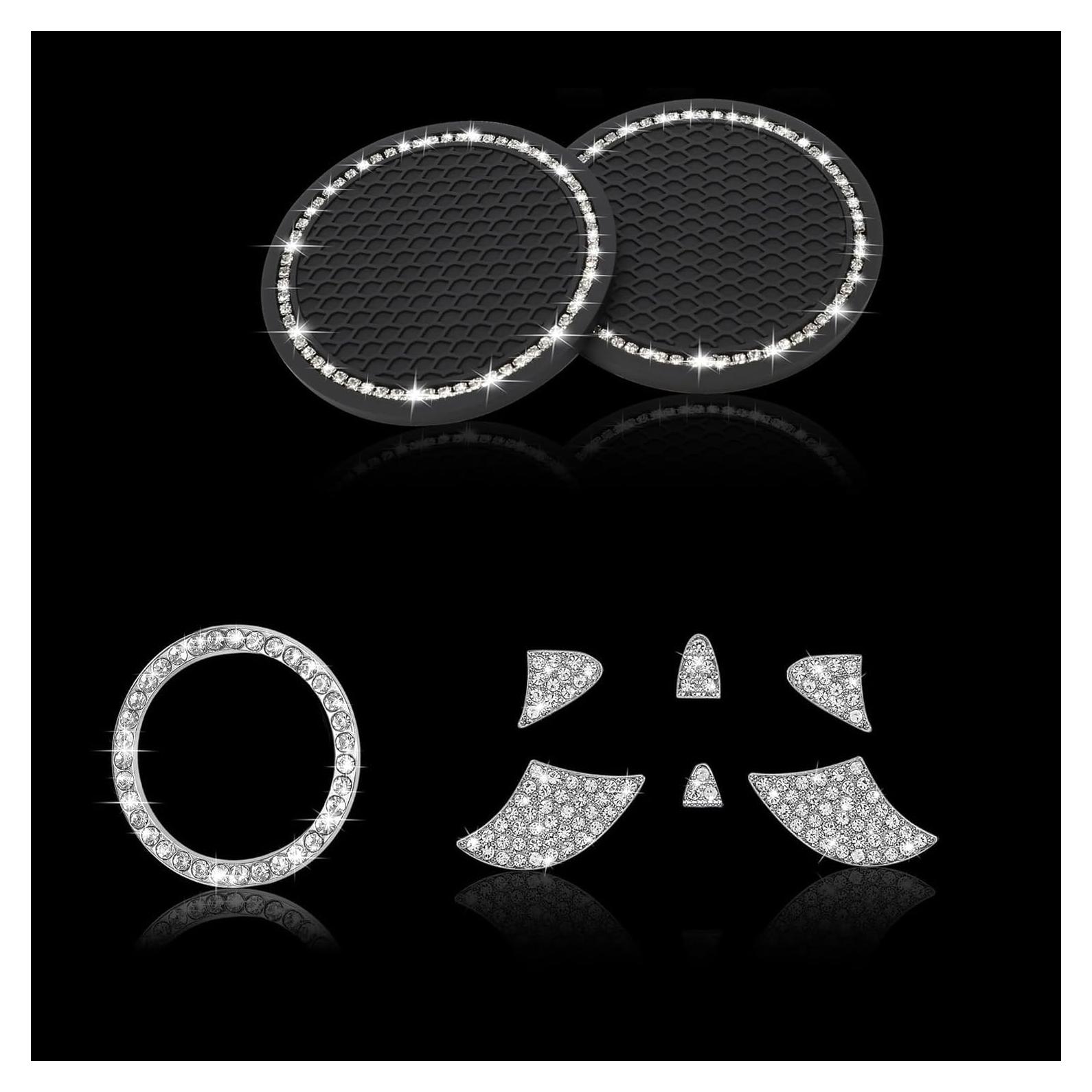 Cubierta de Botón de Inicio y Parada de Motor GUIILAN para Toyota