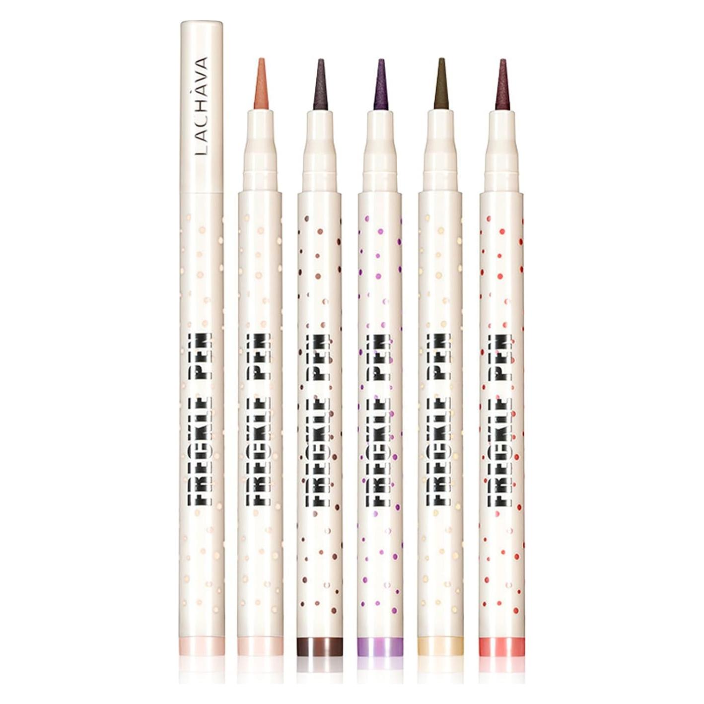 Bolígrafo de Pecas Falsas YiGuMy #02 Marrón - Impermeable