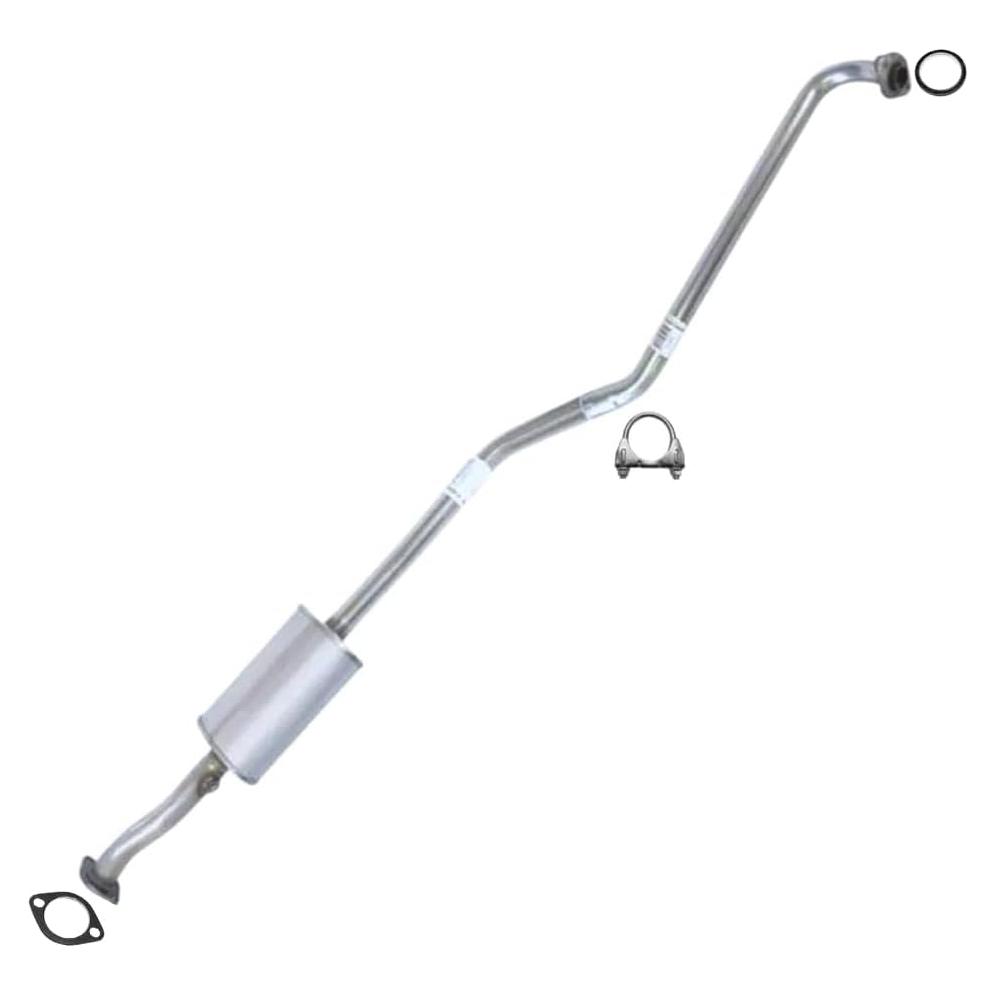 Tubería de Resonador Acero Inoxidable Escape del Noreste Toyota Corolla 1.6L 1996-1997