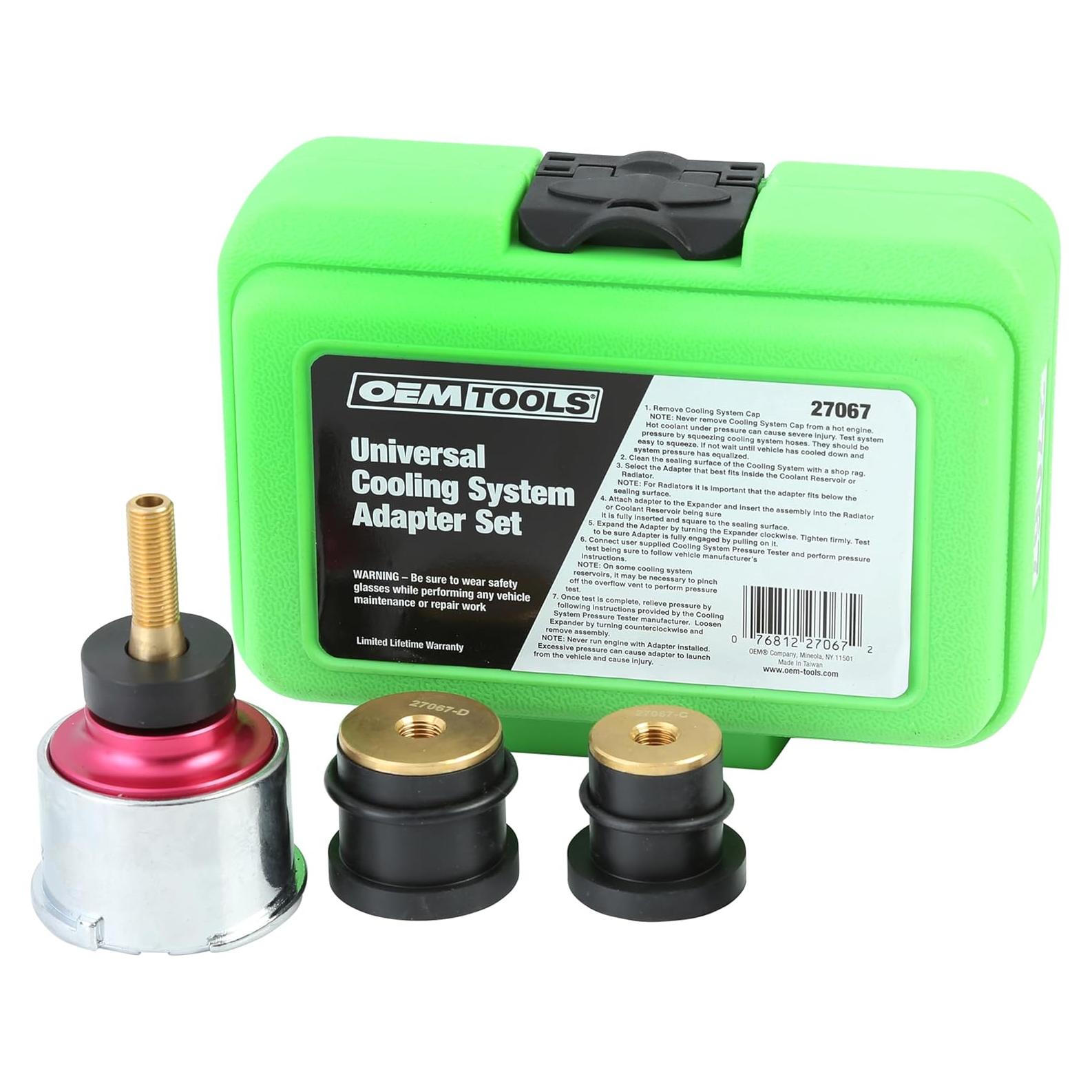 Conjunto de Adaptadores Universales OEMTOOLS 27067 para Refrigeración