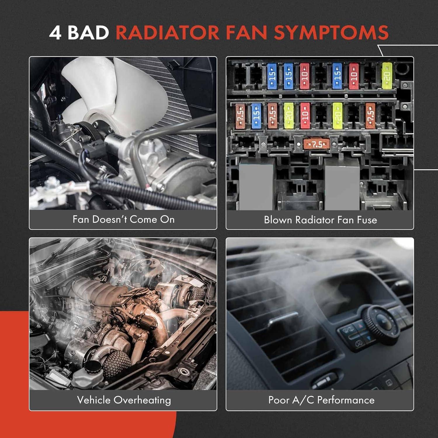 Conjunto Ventilador Refrigeración A-Premium Toyota Sienna 2007-2010