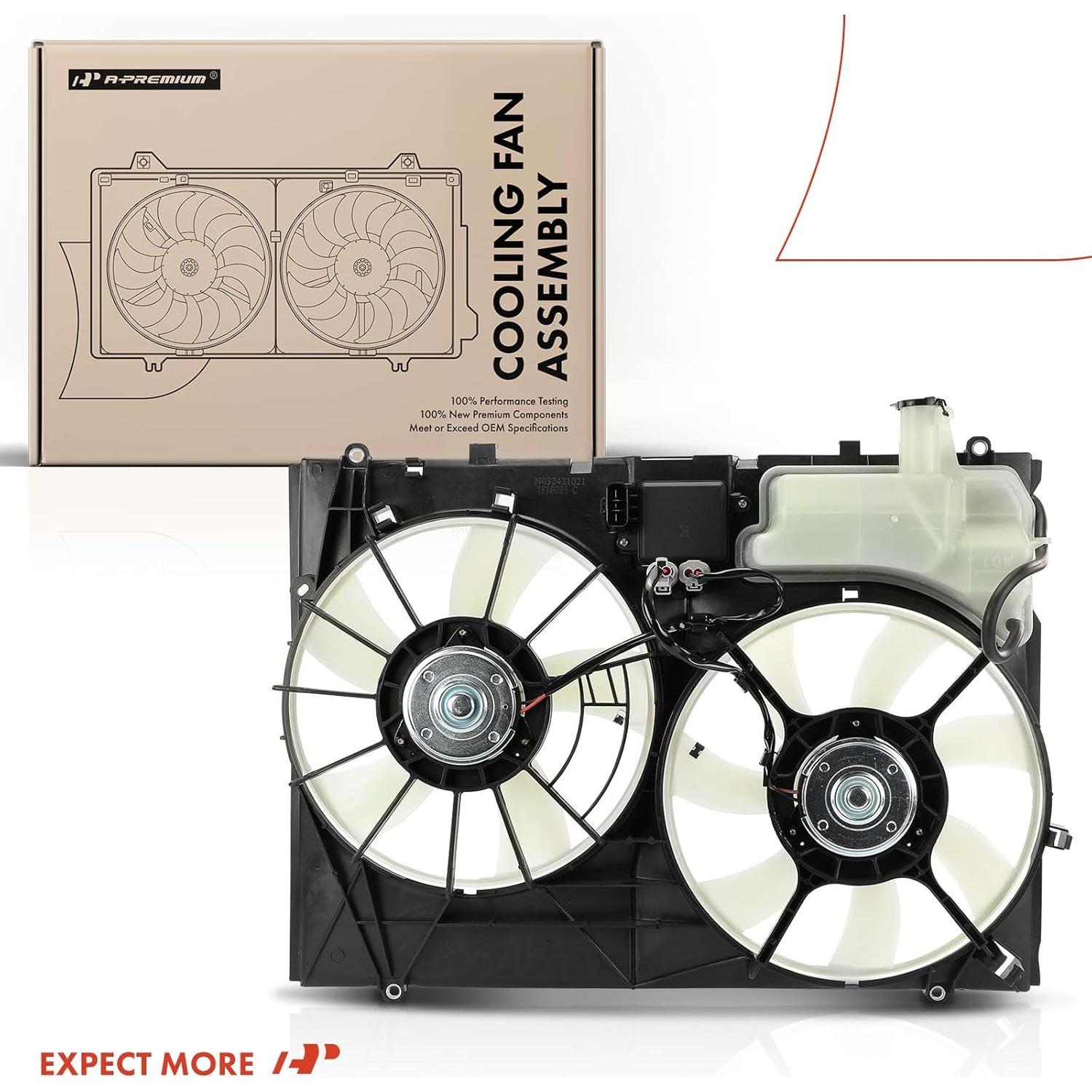 Conjunto Ventilador Refrigeración A-Premium Toyota Sienna 2007-2010