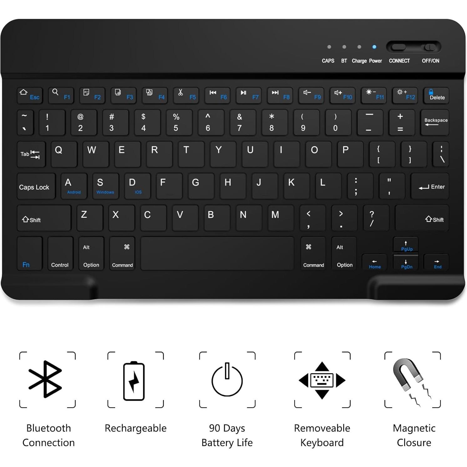 Funda con Teclado TaIYanG para iPad Air 10.9" y 11"