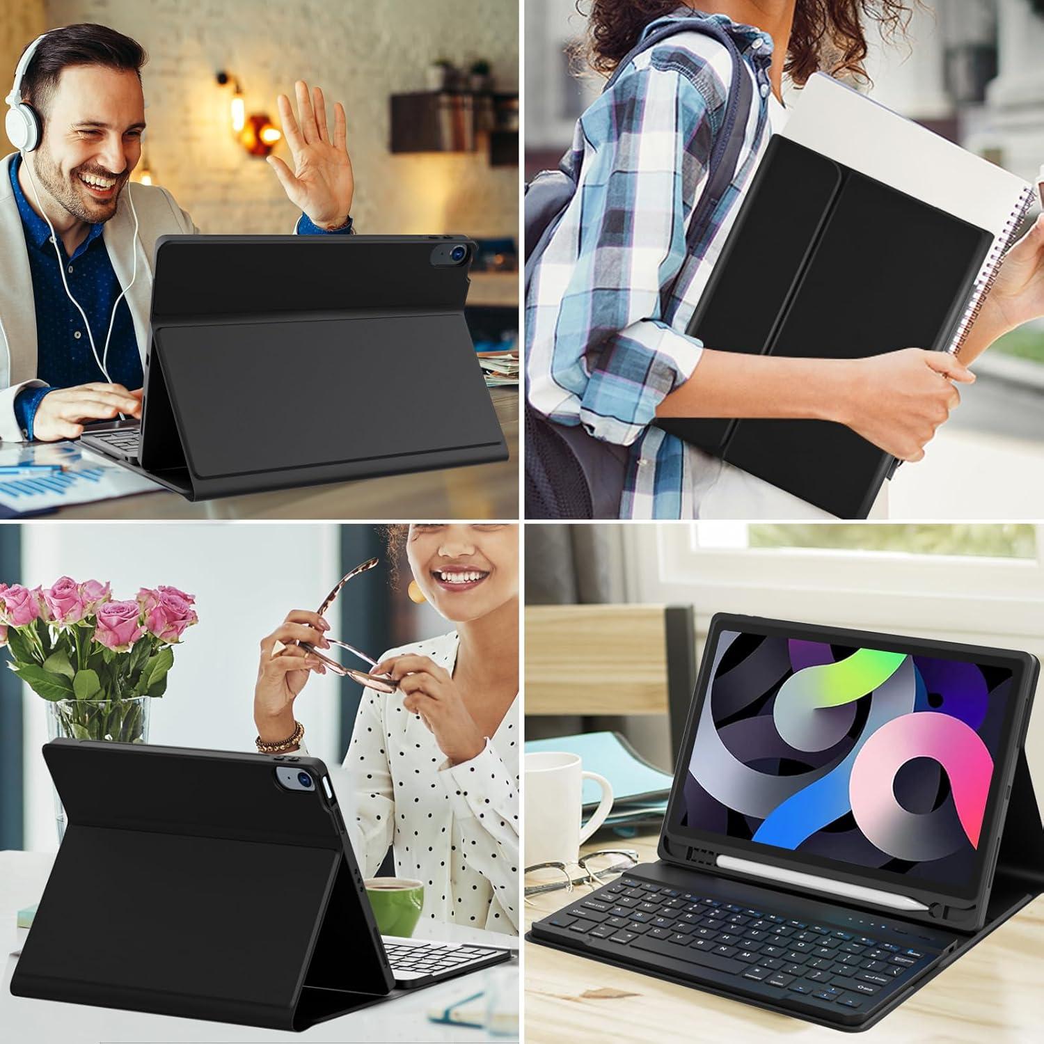 Funda con Teclado TaIYanG para iPad Air 10.9" y 11"
