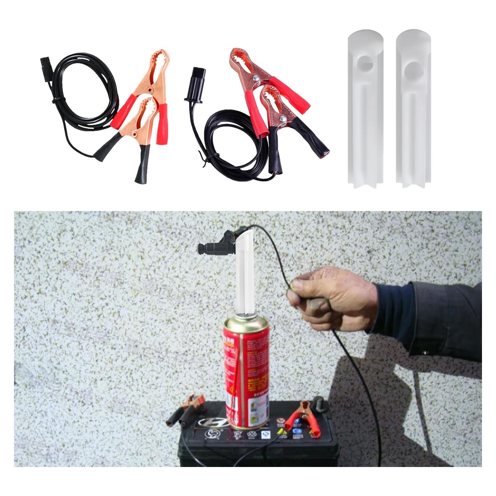 Kit de Limpiador de Inyectores de Combustible PACLVIO 4 Piezas