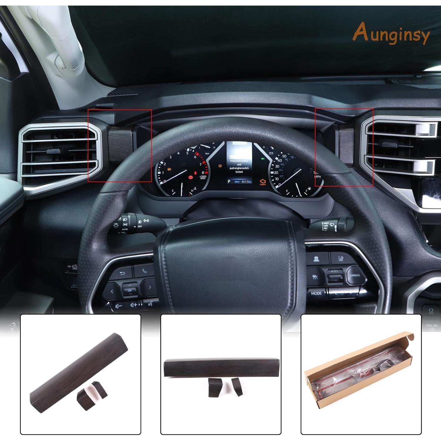 Cubierta Panel Central Aunginsy para Toyota Tundra/Sequoia 2022-2025