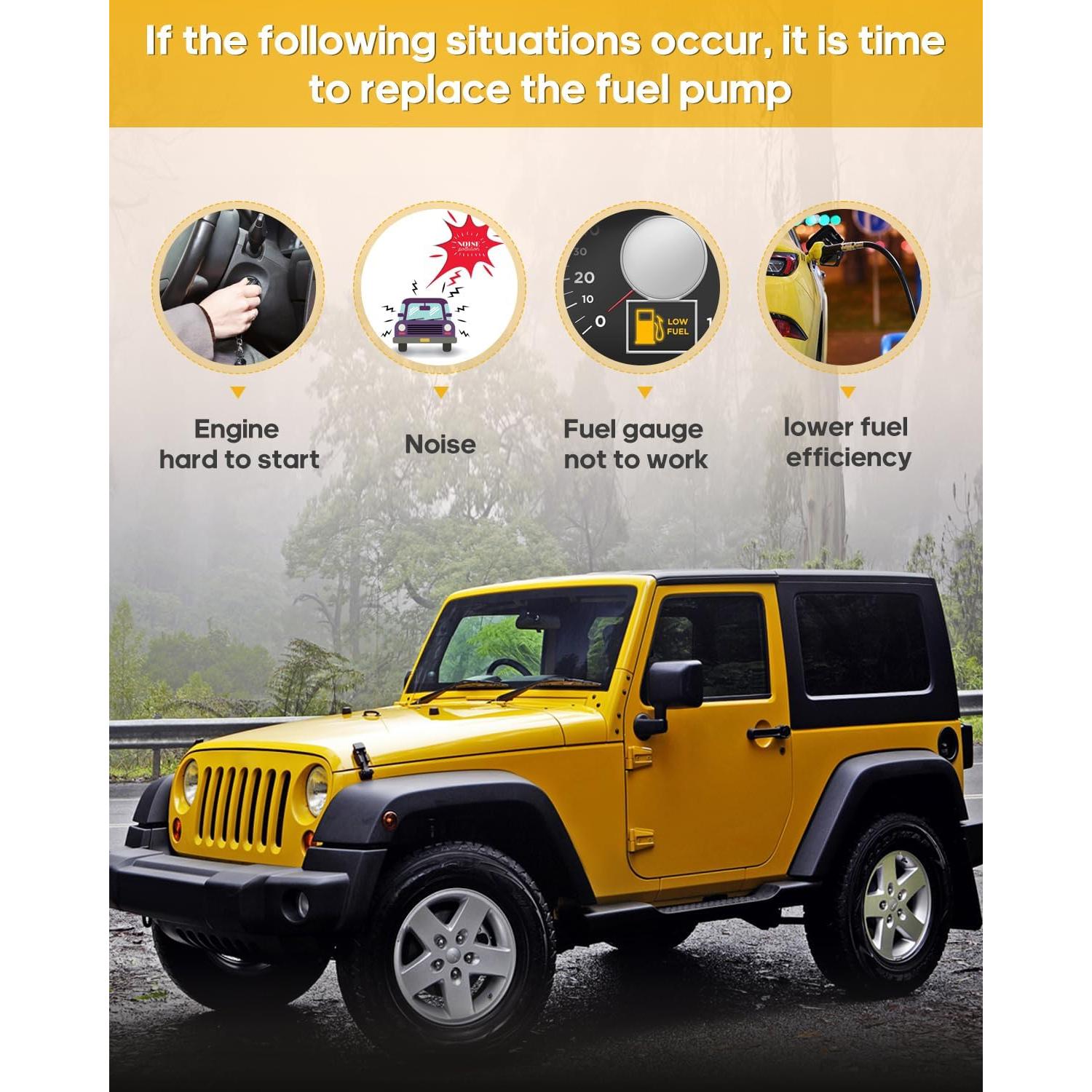 Bomba de Combustible OCPTY para Pontiac Vibe y Toyota Corolla