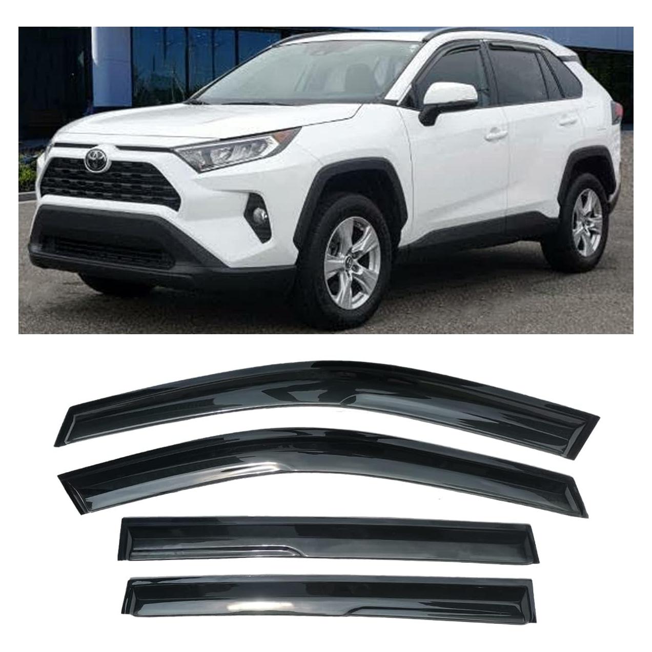 Visores de Ventana Lateral Darodcar para Toyota RAV4 2019-2024