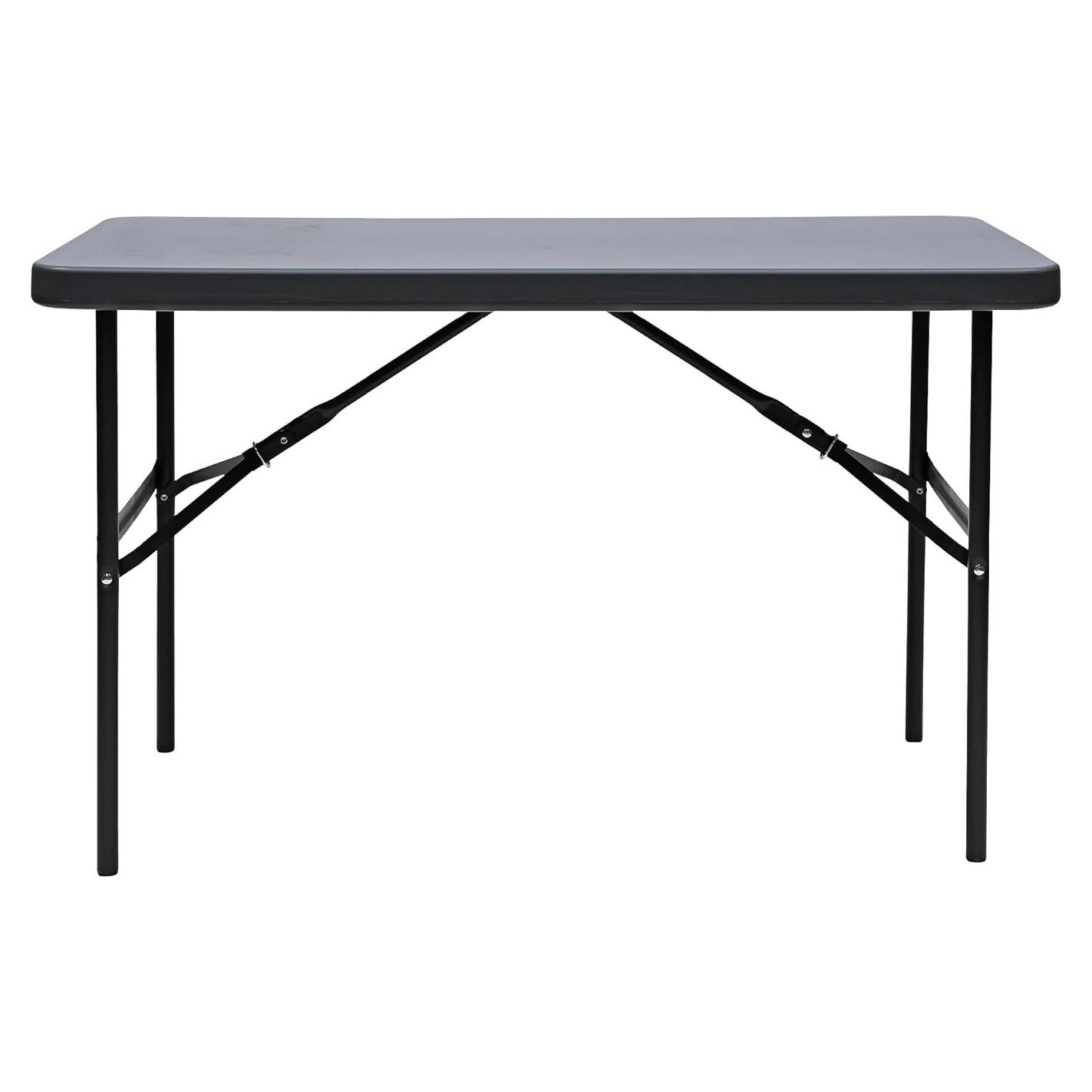 Mesa Plegable Comercial Iceberg 65507 61x122cm Carbón