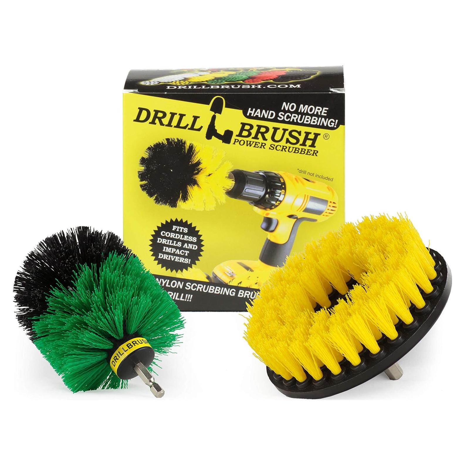 Juego de Cepillos de Limpieza para Taladro Drillbrush - 2 Piezas