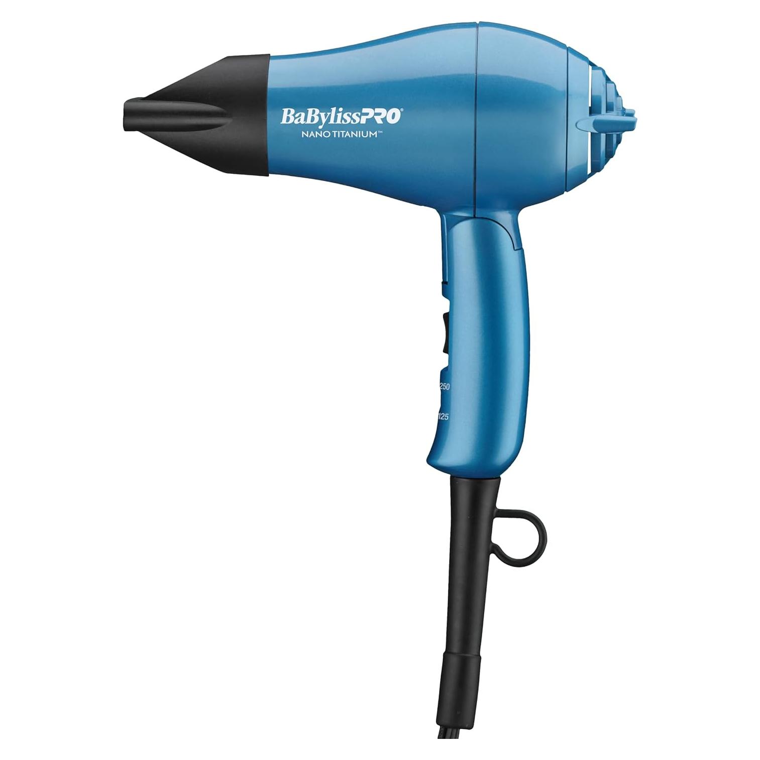 Secador de Viaje BaBylissPRO Nano Titanium 272g 14x6.4cm