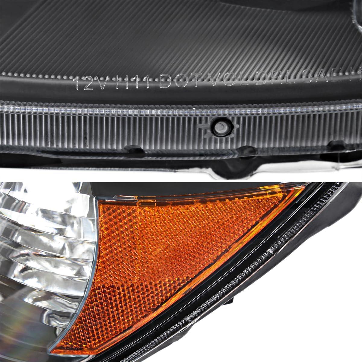 Faros Proyector Negros SPEC-D TUNING para Toyota 4Runner 2006-2009