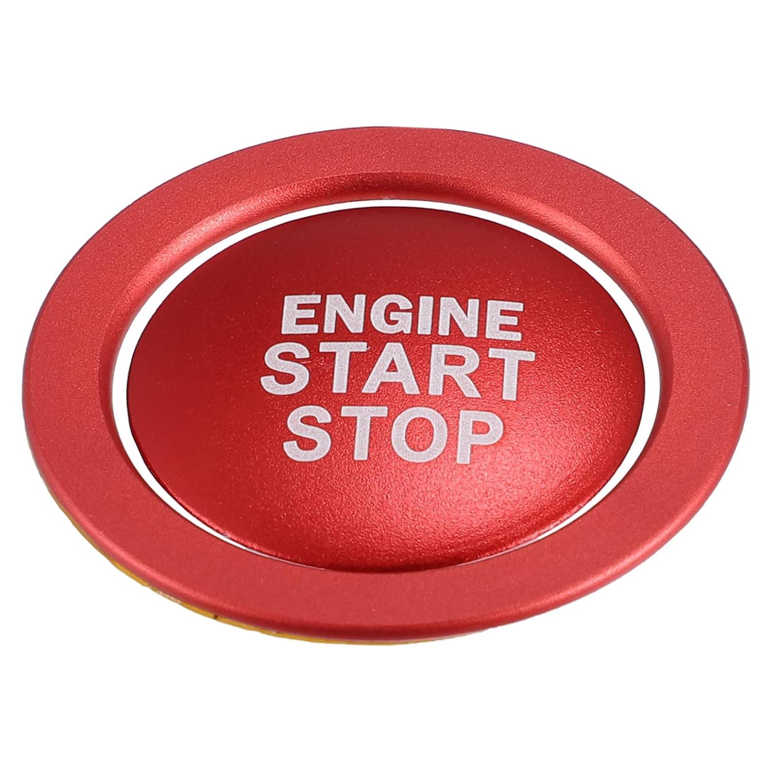Cubierta de Botón de Encendido Motor Toyota A ABSOPRO Roja