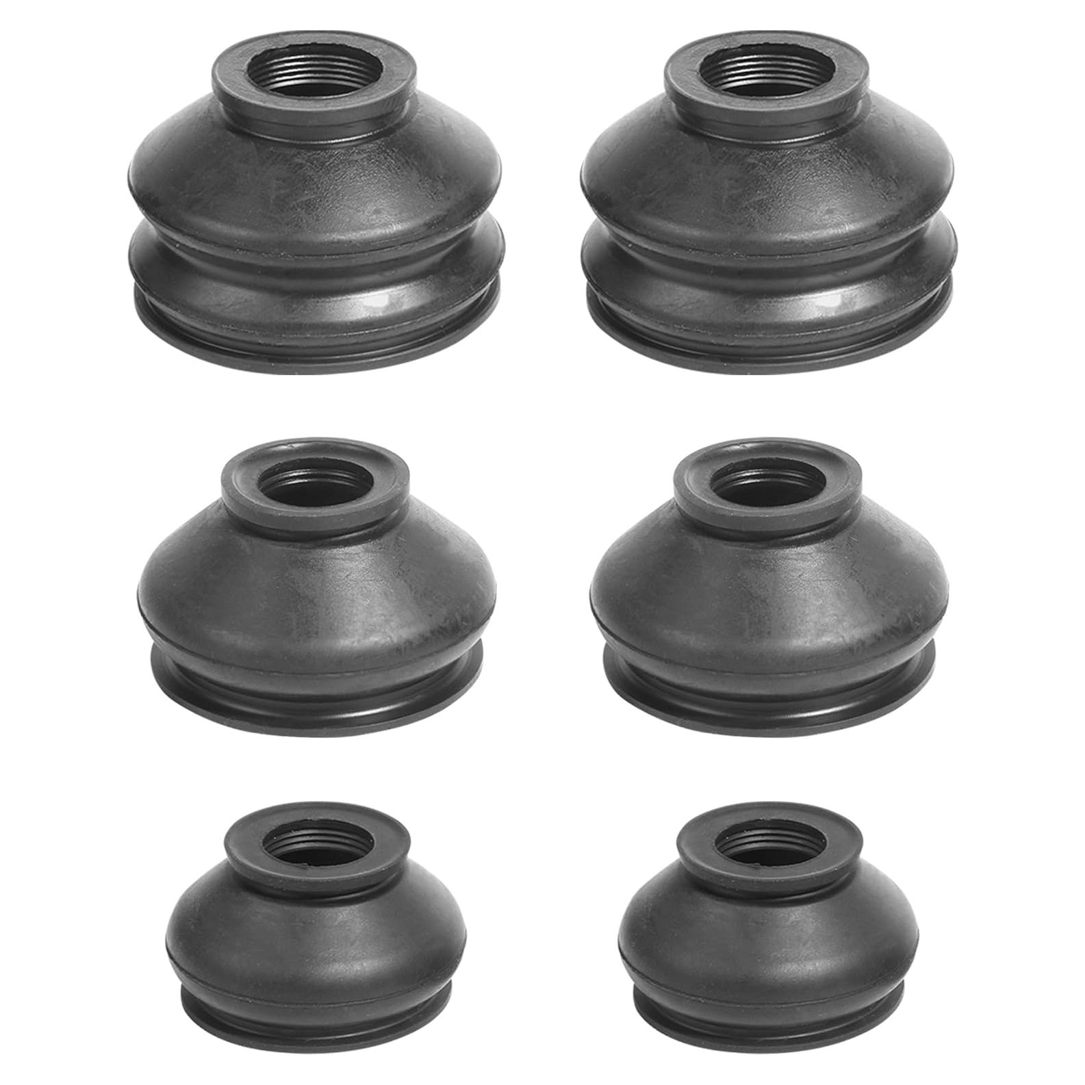 6 Piezas Bota de Barra de Dirección SCUARI 2193QTFCT001 Goma