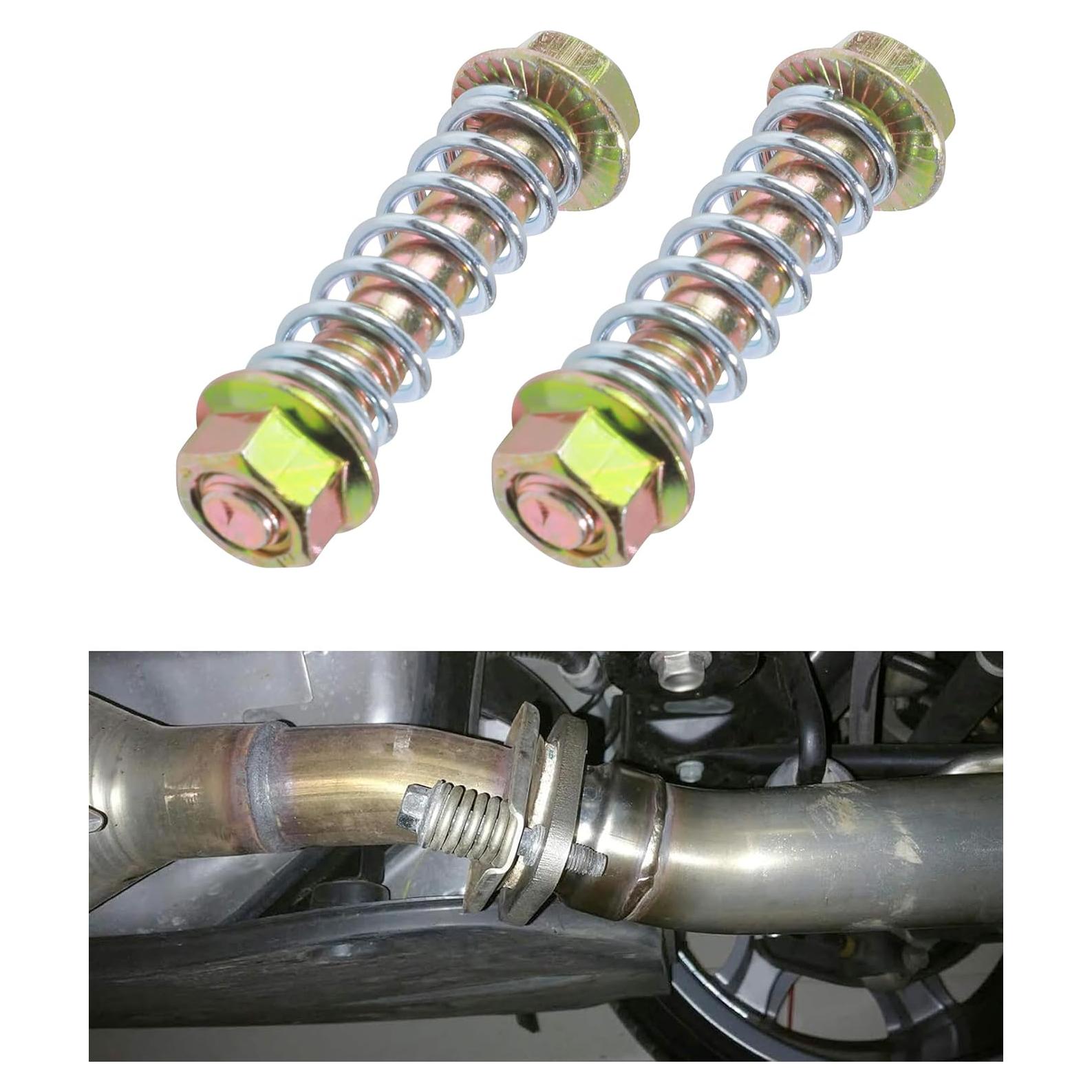 Kit 2 Pernos y Resortes de Escape SCUARI M10-1.5x67mm