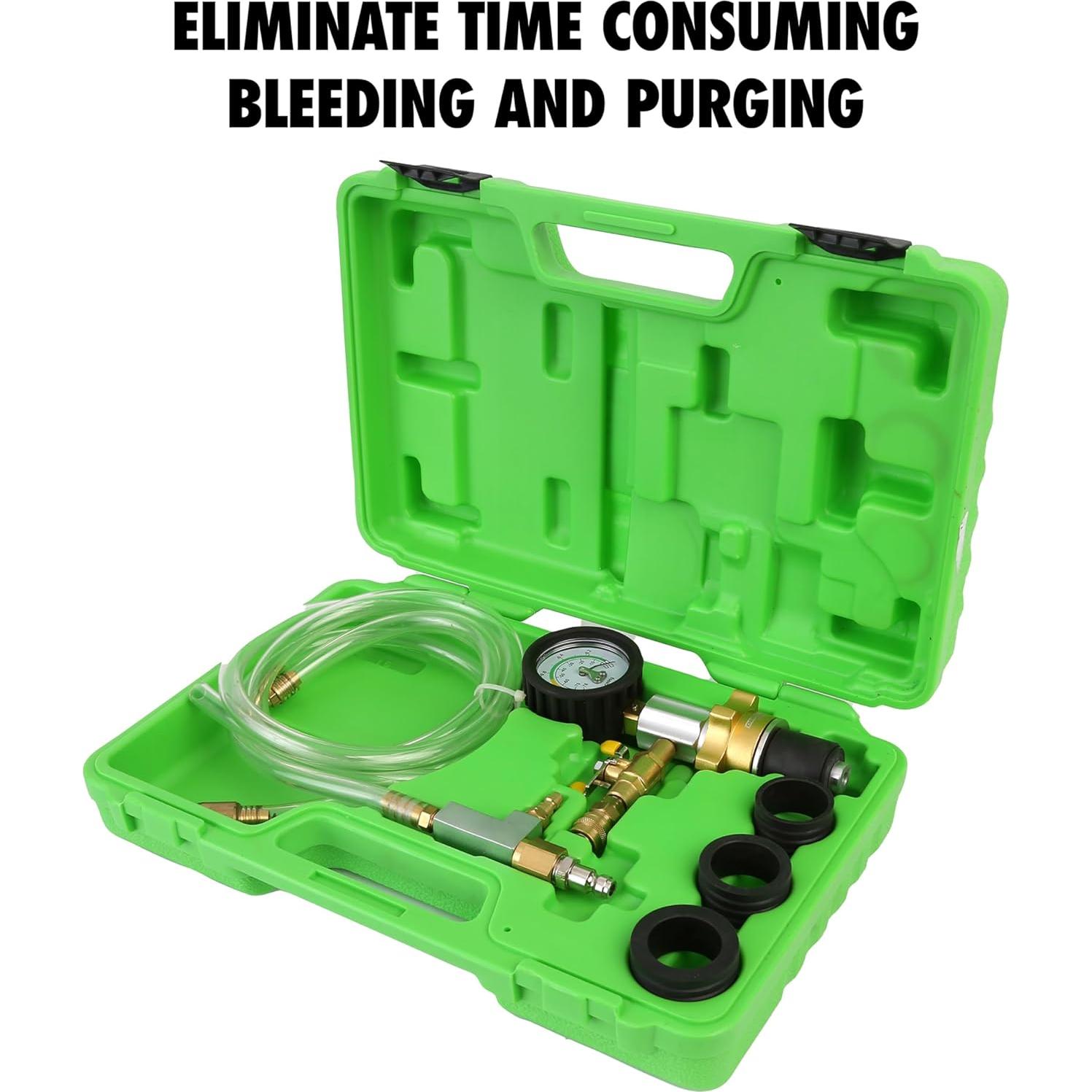 Kit de Rellenador de Refrigerante OEMTOOLS 27066 con 3 Adaptadores