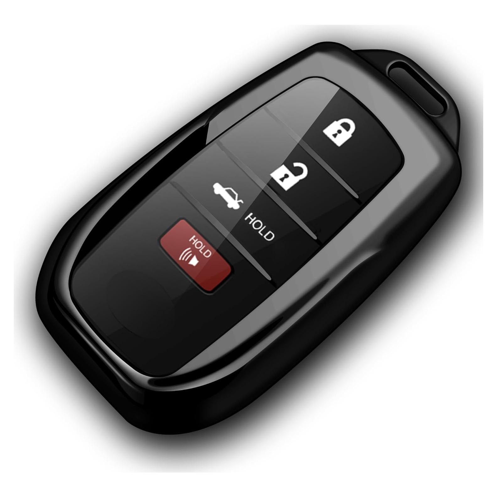 Funda de Llave Suave Tukellen para Toyota 2019-2025 - Negro