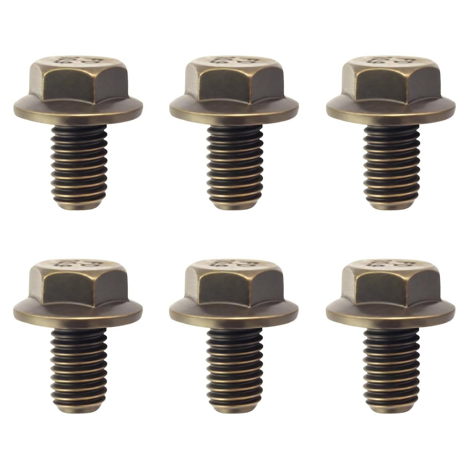 Tornillos de Convertidor de Par IHOTDER M10-1.5x16 mm 6PCS