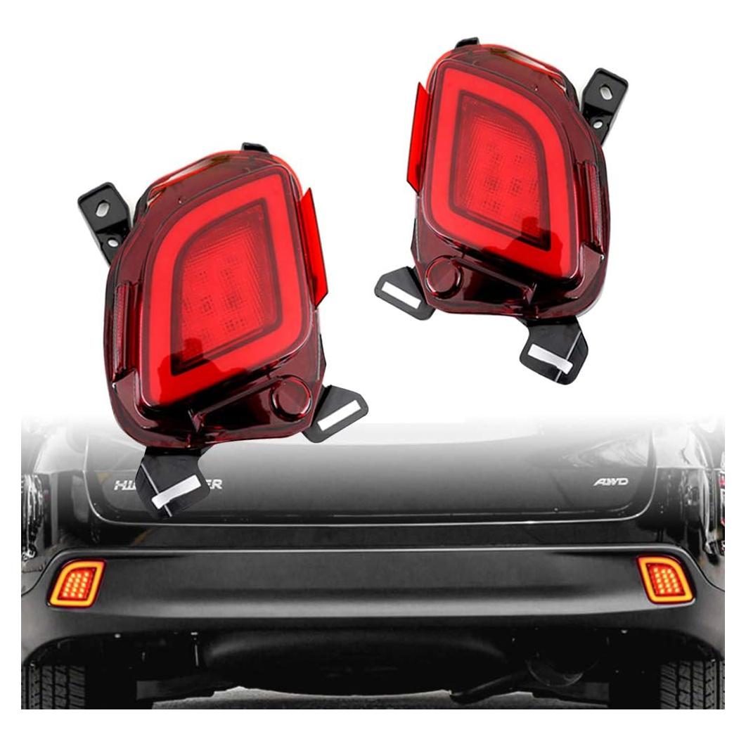 Luz de Niebla LED Trasera GeeGee para Toyota Highlander 2015-2018