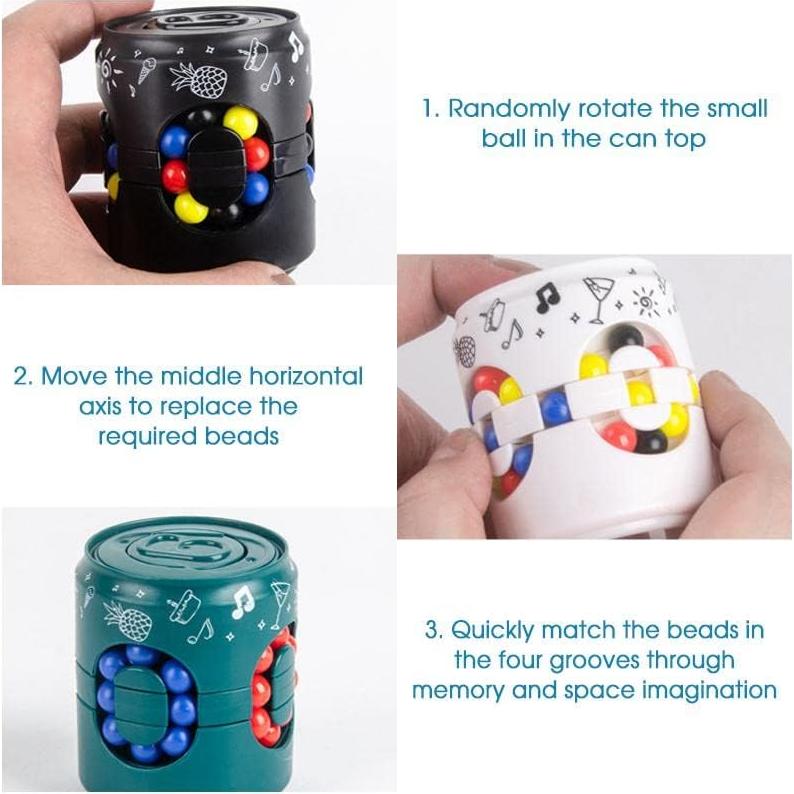 Cubo Mágico Antiestrés Xakava Azul 19.7x16.6 cm