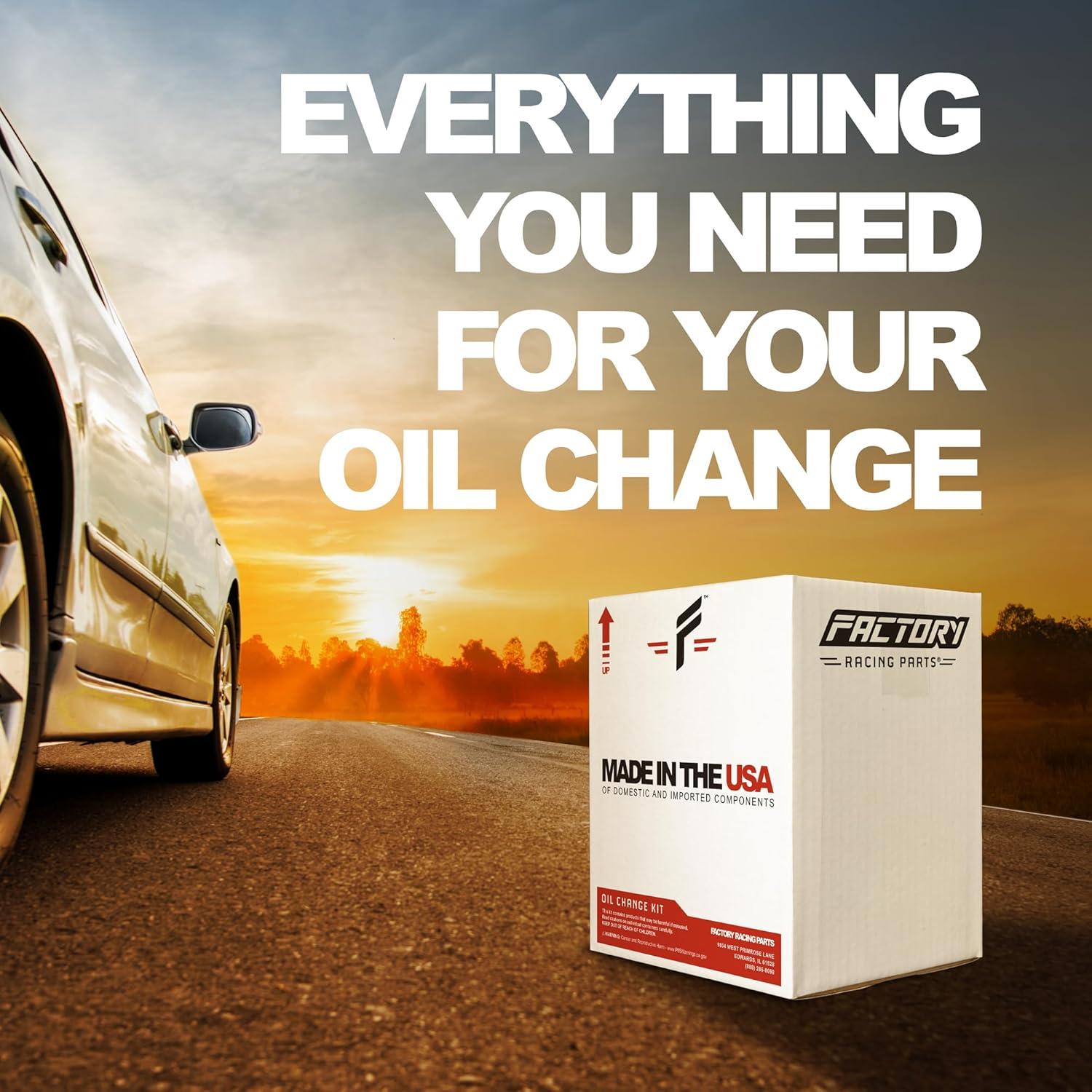 Kit de Cambio de Aceite Deluxe Factory Racing 0W-20 para Toyota