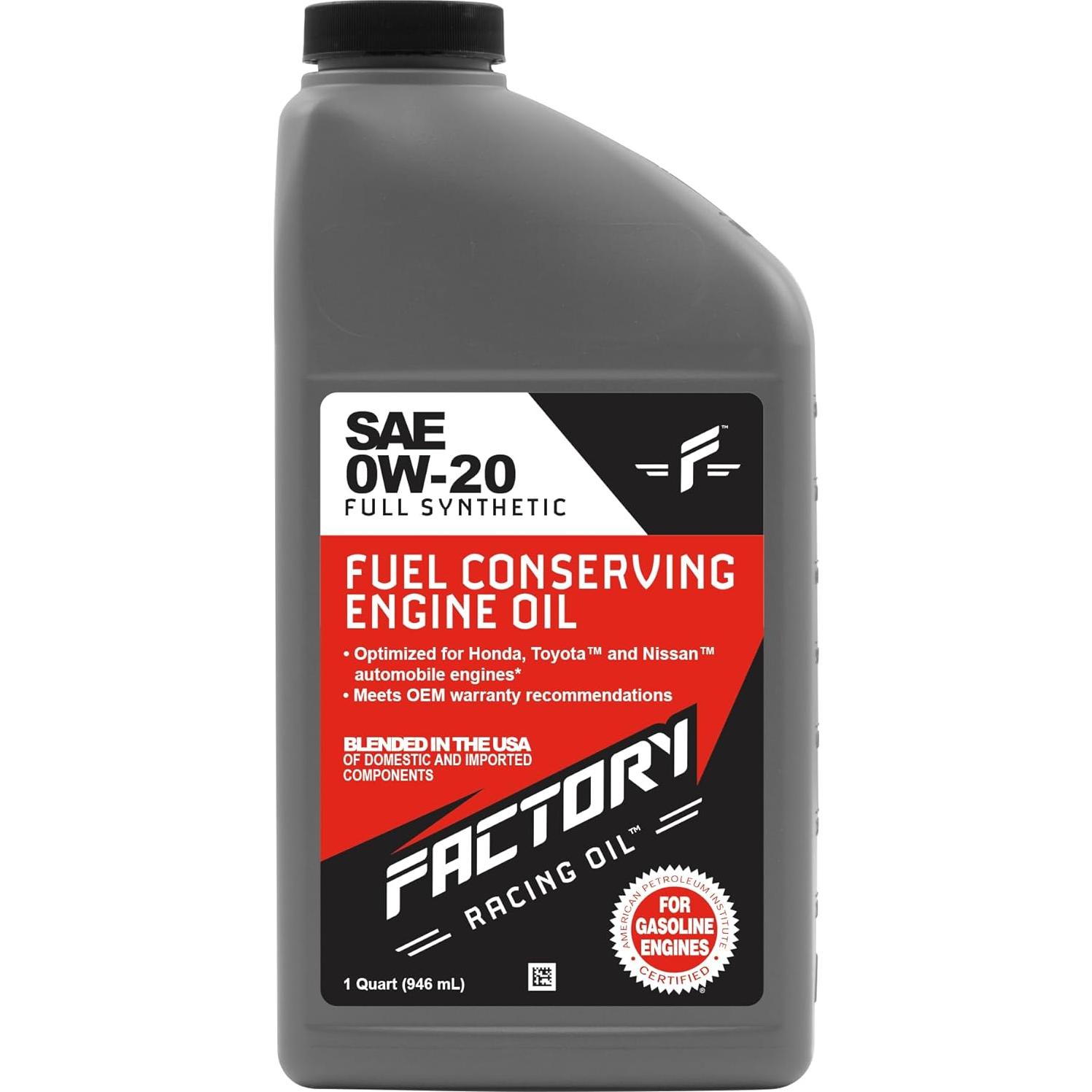 Kit de Cambio de Aceite Deluxe Factory Racing 0W-20 para Toyota