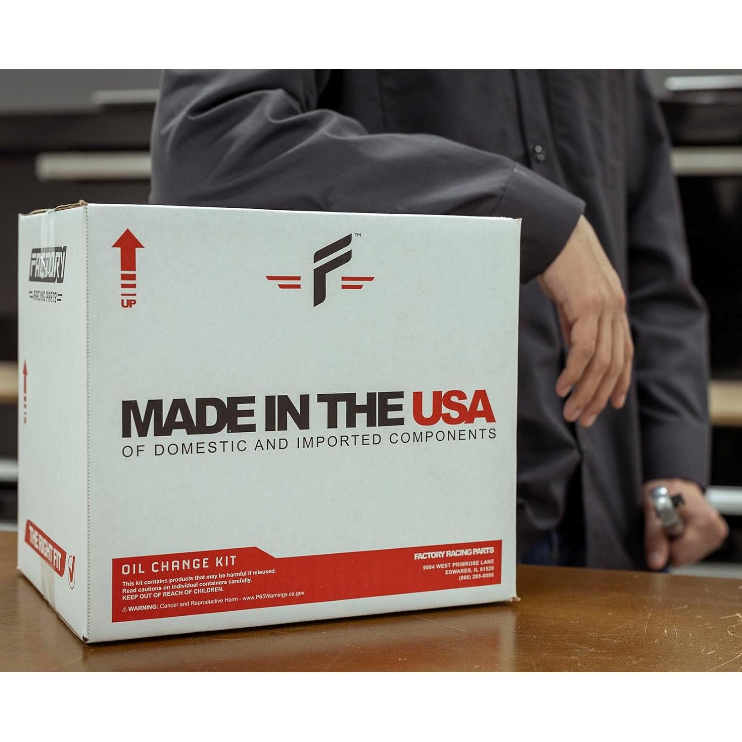 Kit de Cambio de Aceite Deluxe Factory Racing 0W-20 para Toyota