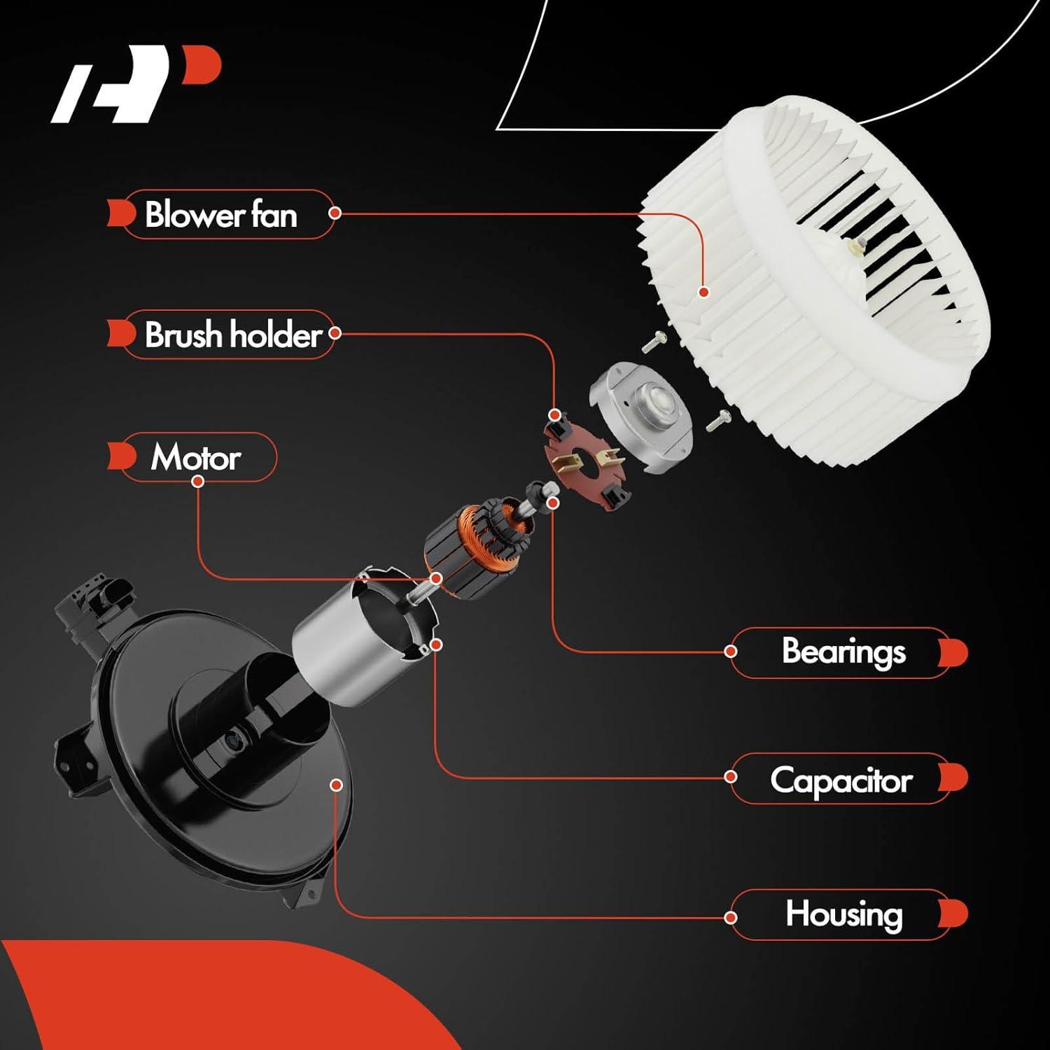 Motor de Soplador HVAC A-Premium para Toyota Corolla y Prius