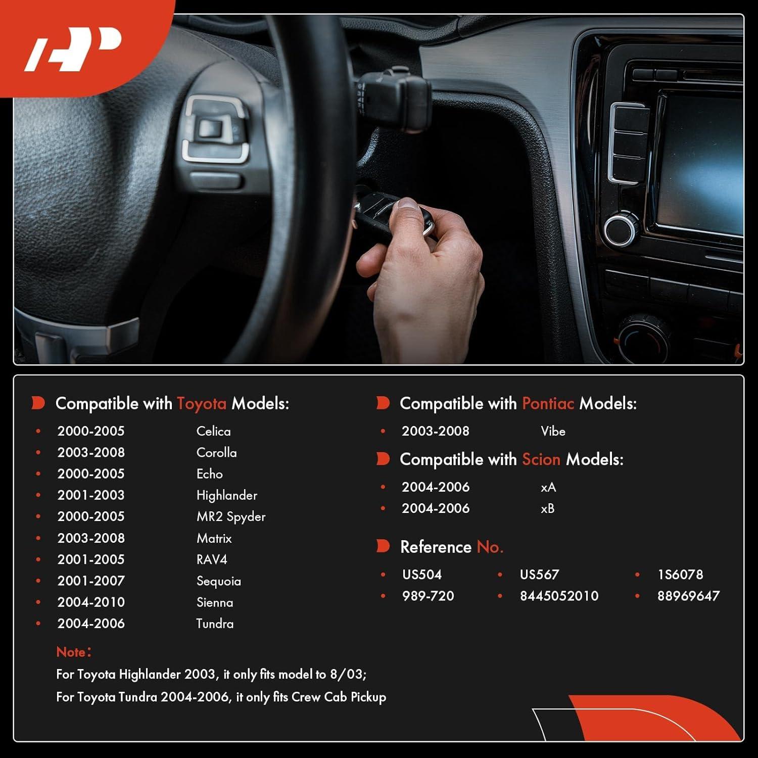 Interruptor de Arranque A-Premium 6 Terminales para Toyota