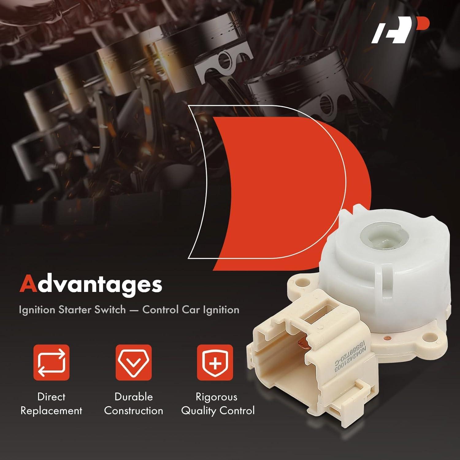 Interruptor de Arranque A-Premium 6 Terminales para Toyota