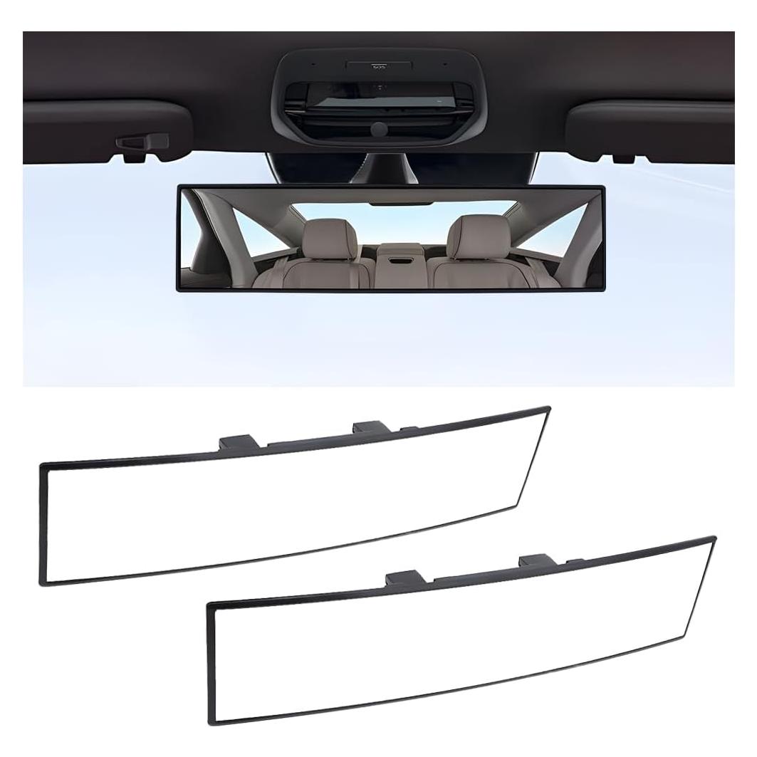 Espejo Retrovisor Convexo Panorámico Mandark 30.48cm 2PCS