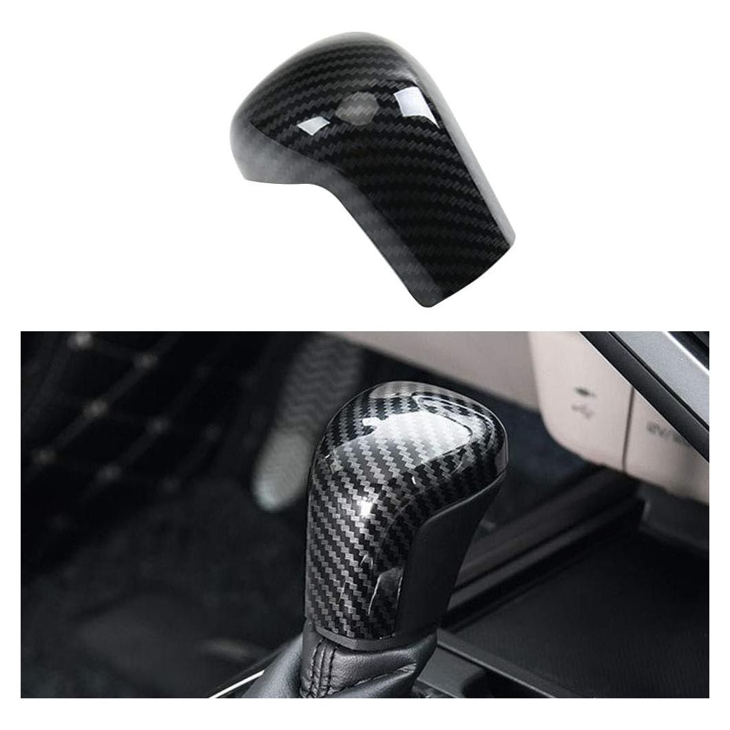 Cubierta de Perilla de Cambio XITER para Toyota Camry y Corolla 2018-2025 - Fibra de Carbono