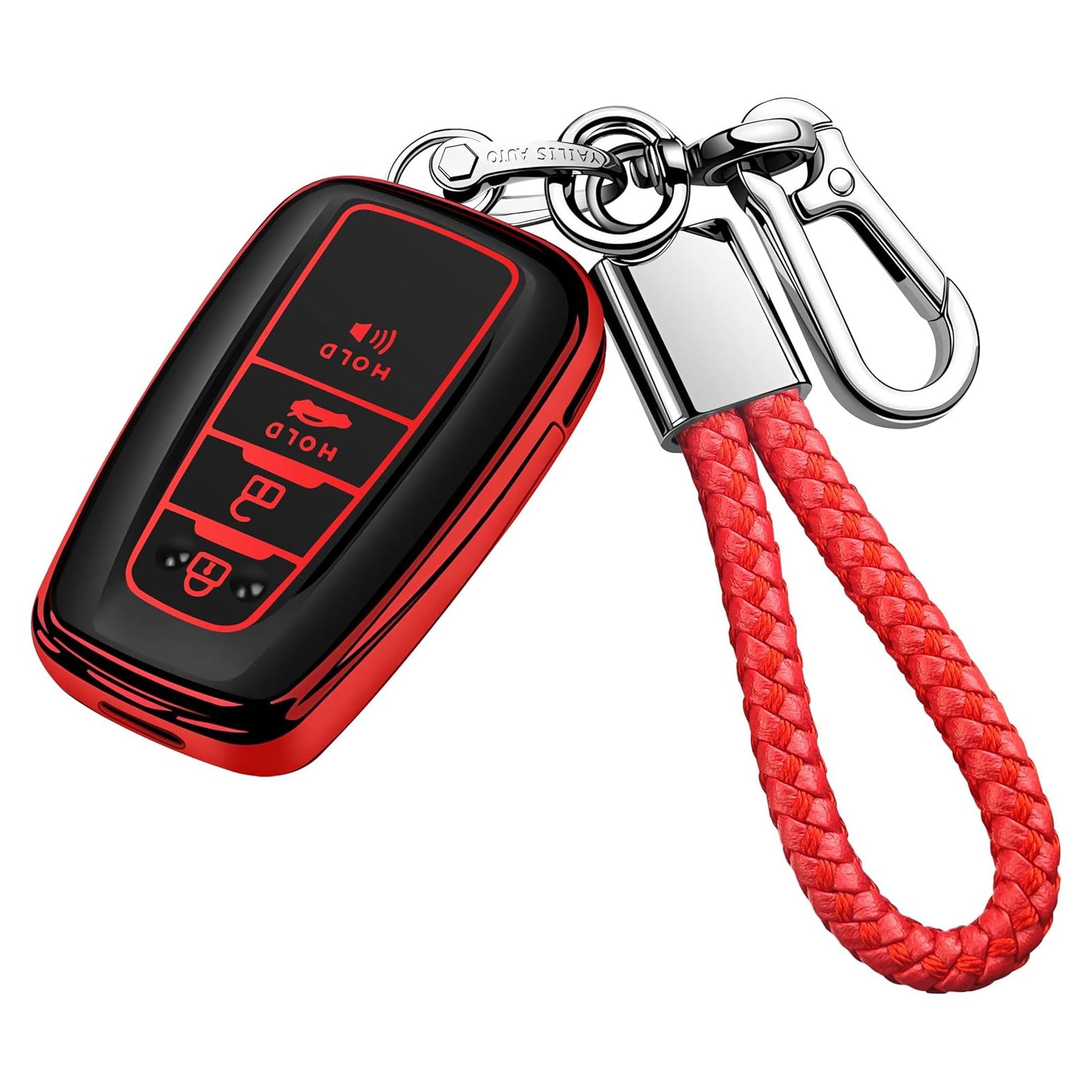 Funda de Llave Tukellen para Toyota 2020-2022 - Rojo