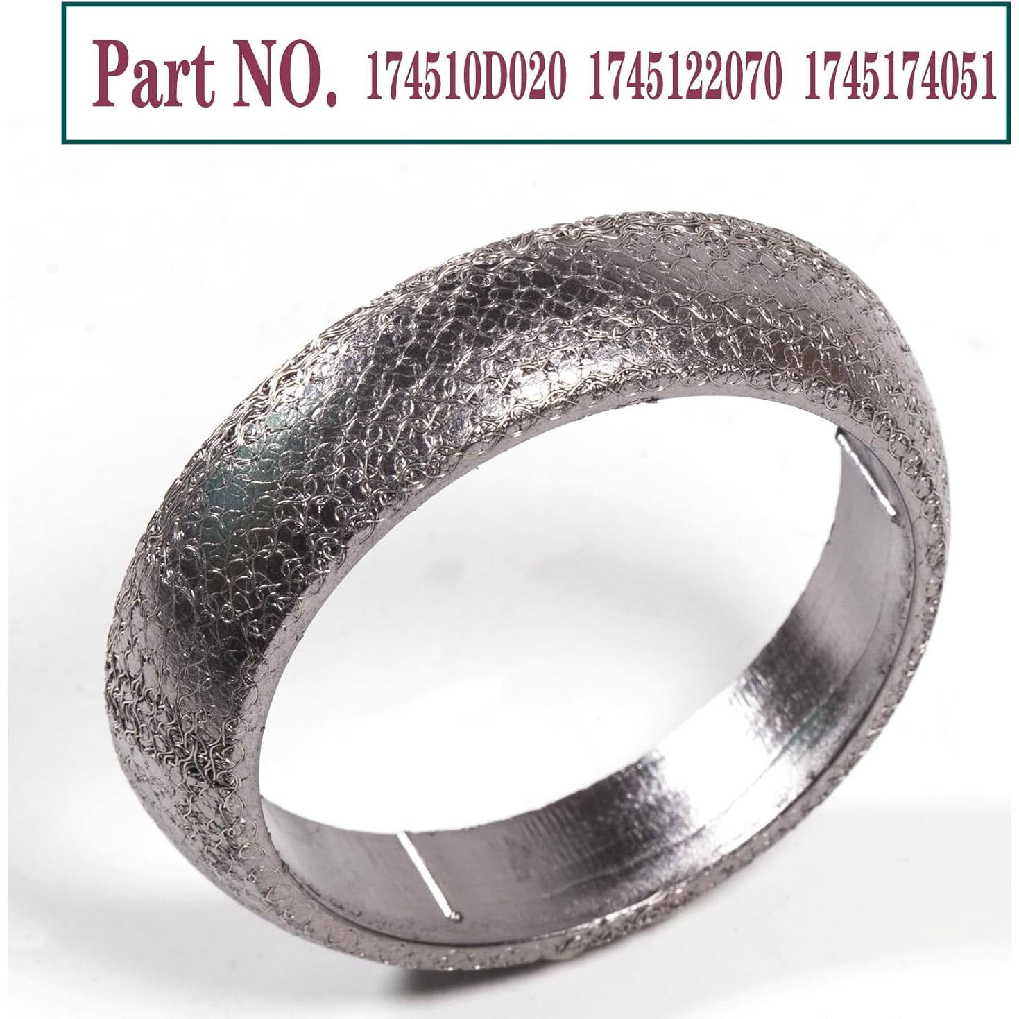 Junta de Flange de Escape BEONEO 6.03 cm Diámetro Interior