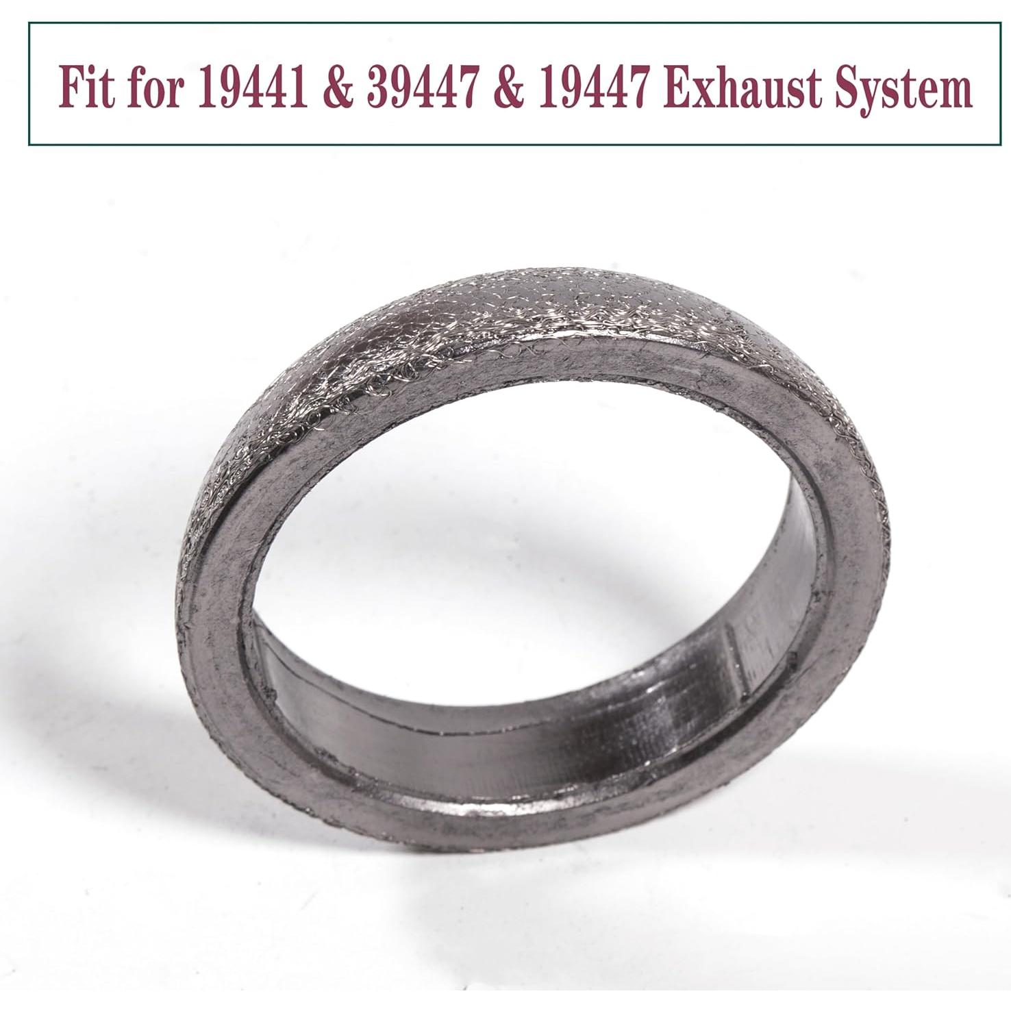 Junta de Flange de Escape BEONEO 6.03 cm Diámetro Interior