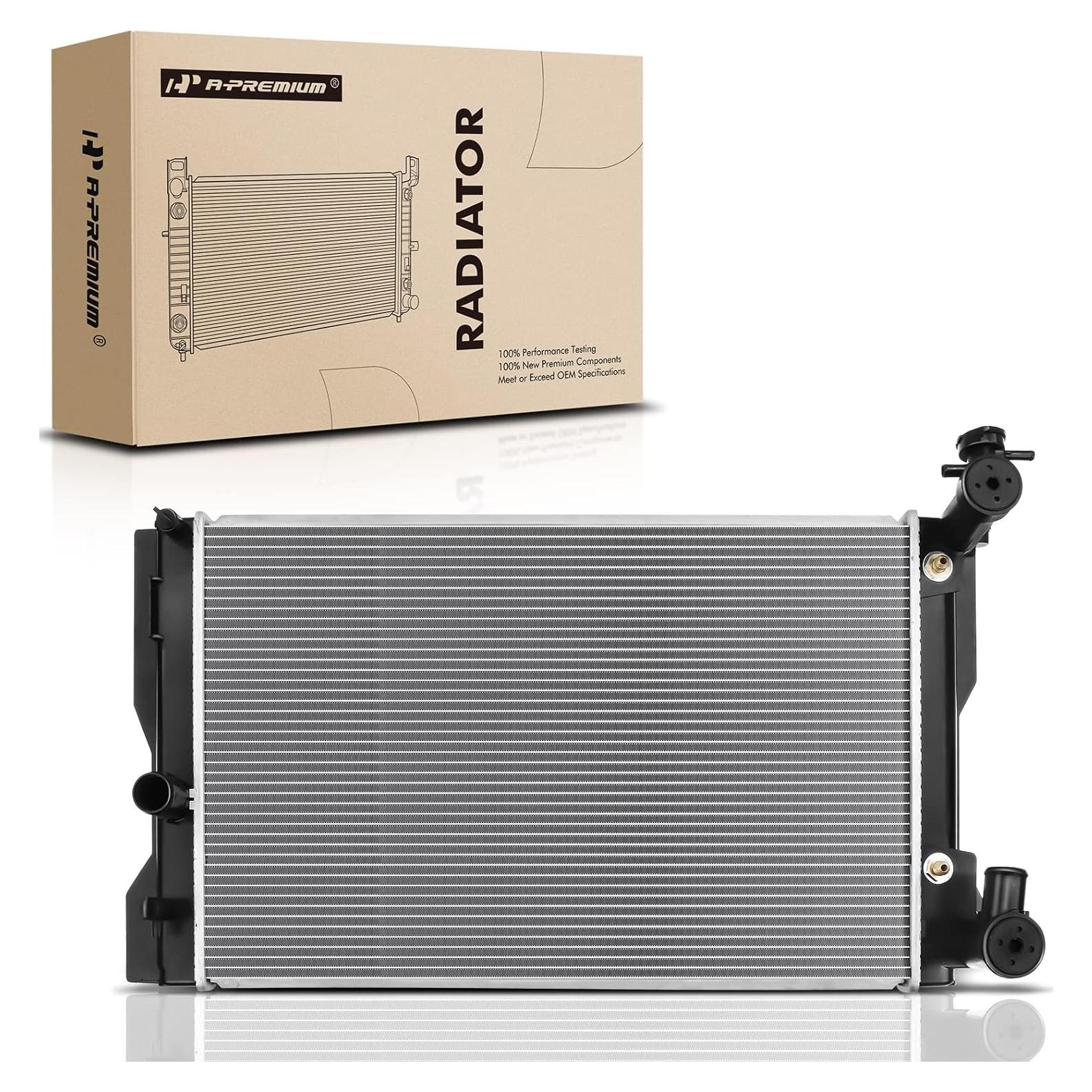 Radiador de Refrigerante A-Premium para Toyota y Pontiac 1.8L