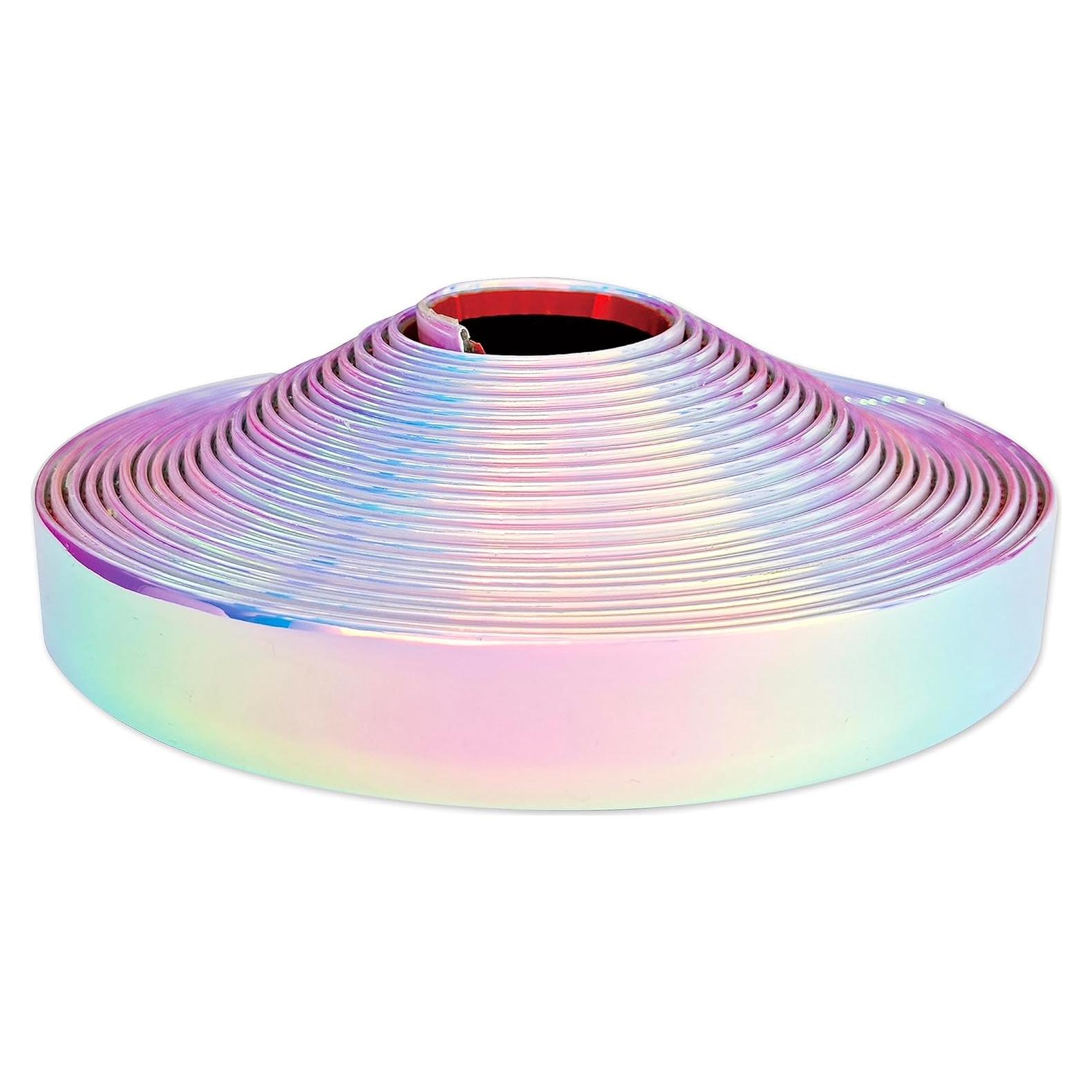 Moldura Decorativa Autoadhesiva YaoerYao Iridiscente 20mm 16 pies