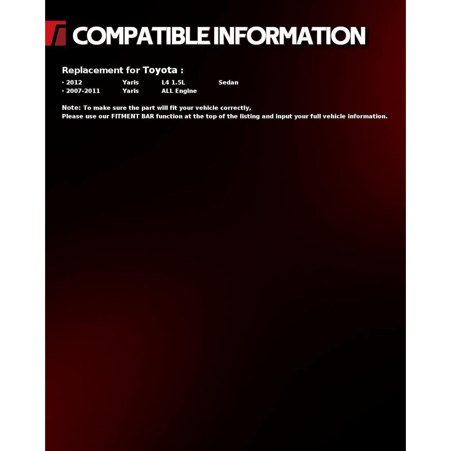 Crema y Piñón Electrónico Torchbeam para Toyota Yaris 2007-2012