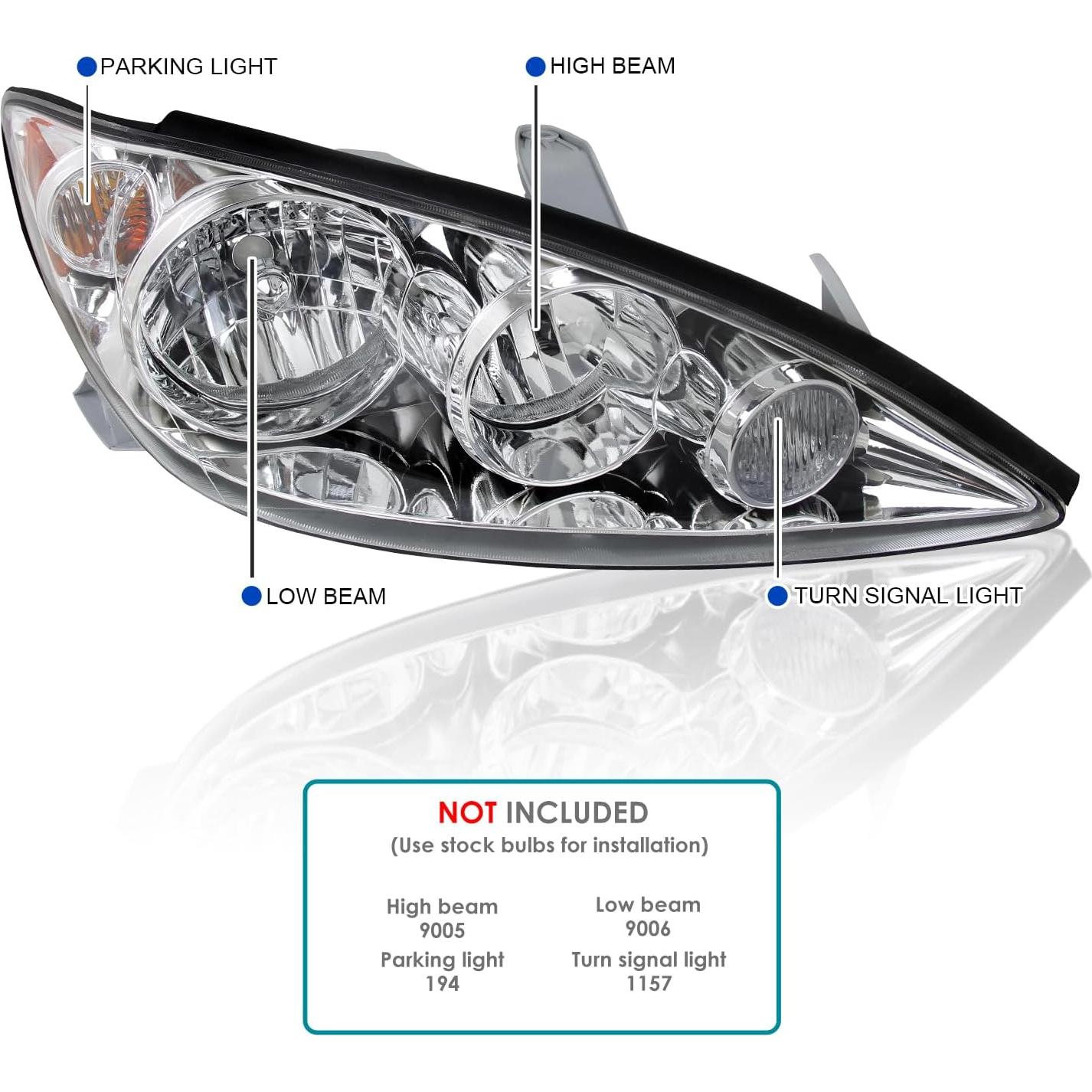 Faros Específicos para Toyota Camry 2005-2006 SPEC-D Tuning