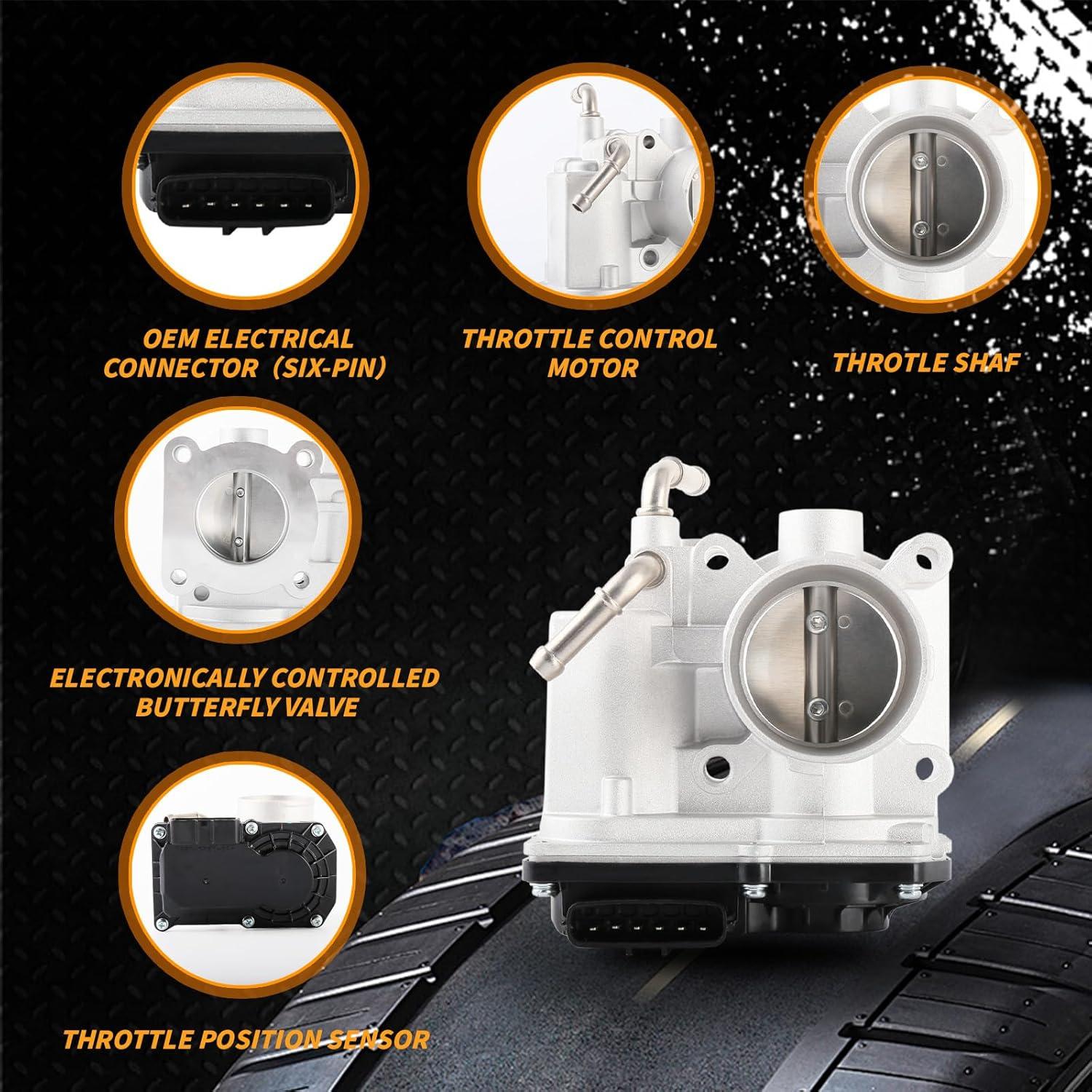 Cuerpo de Aceleración Electrónico TorqNGo S20125 para Toyota Yaris 1.5L