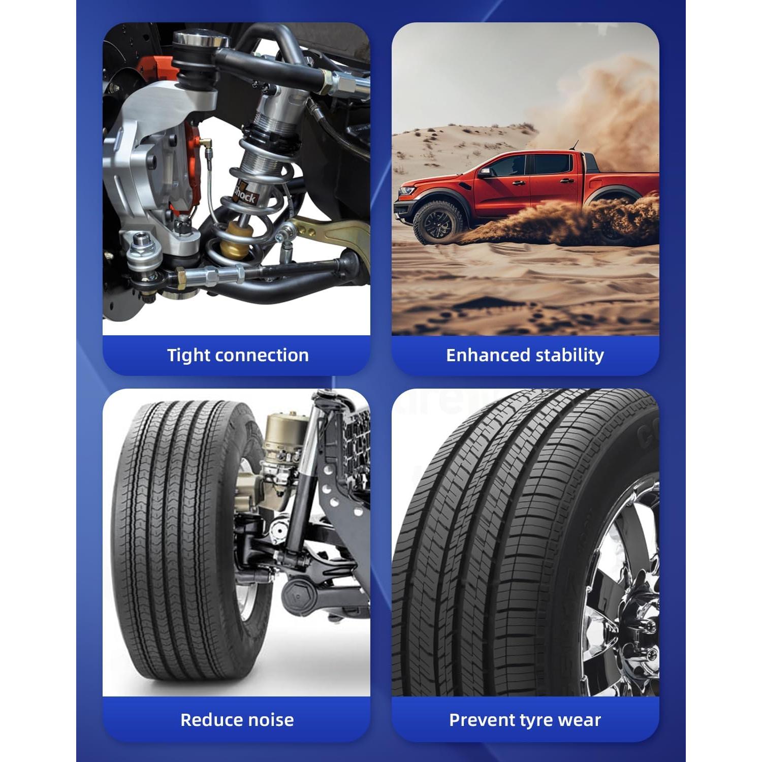 Kit de Suspensión ECCPP 6 Piezas para Toyota Prius C y Yaris