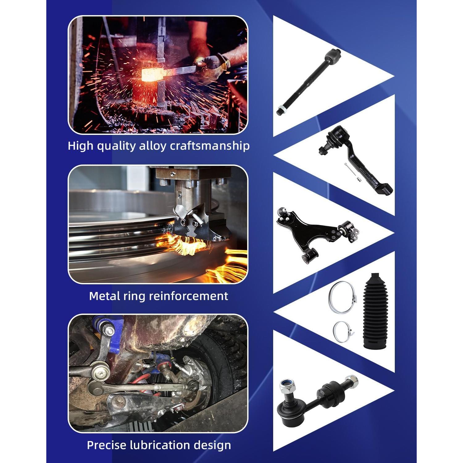 Kit de Suspensión ECCPP 6 Piezas para Toyota Prius C y Yaris