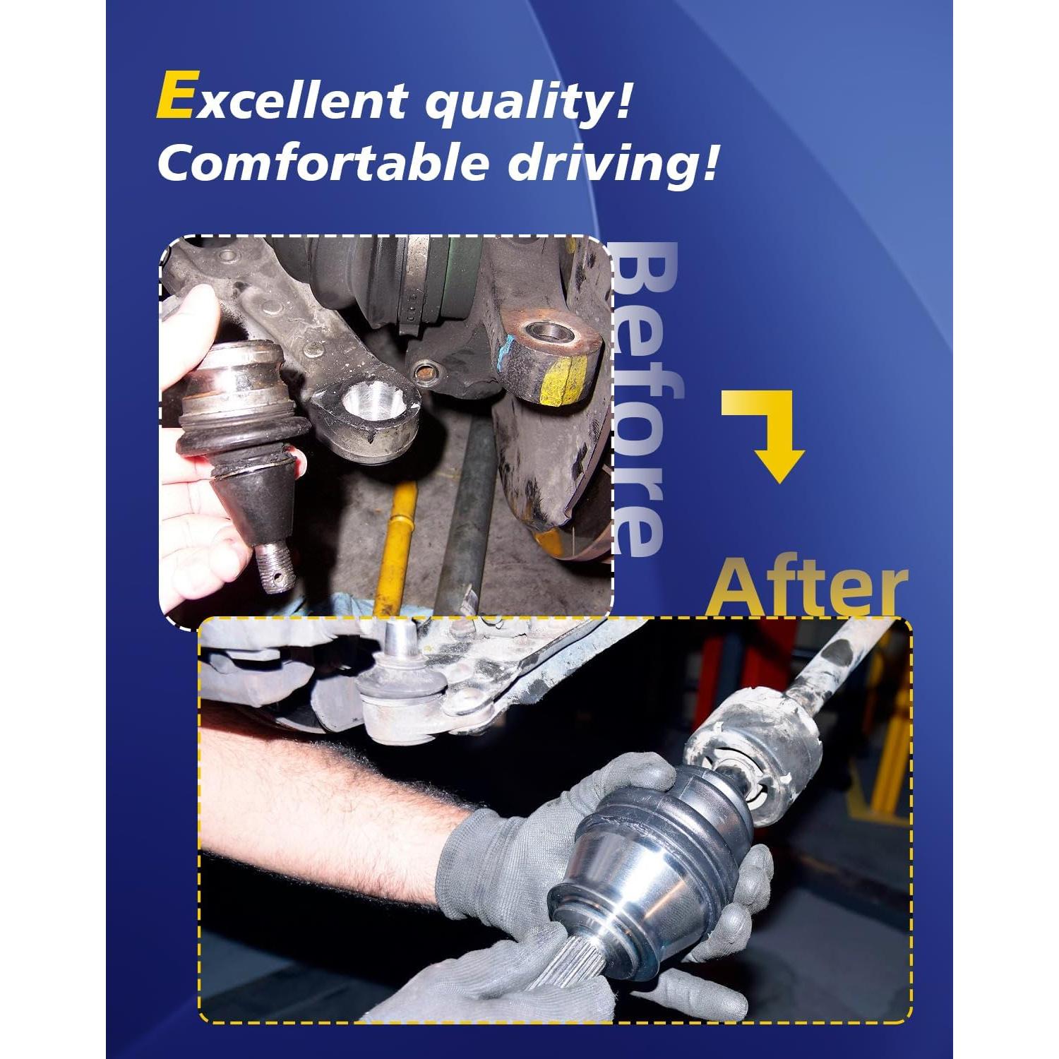 Kit de Suspensión ECCPP 6 Piezas para Toyota Prius C y Yaris