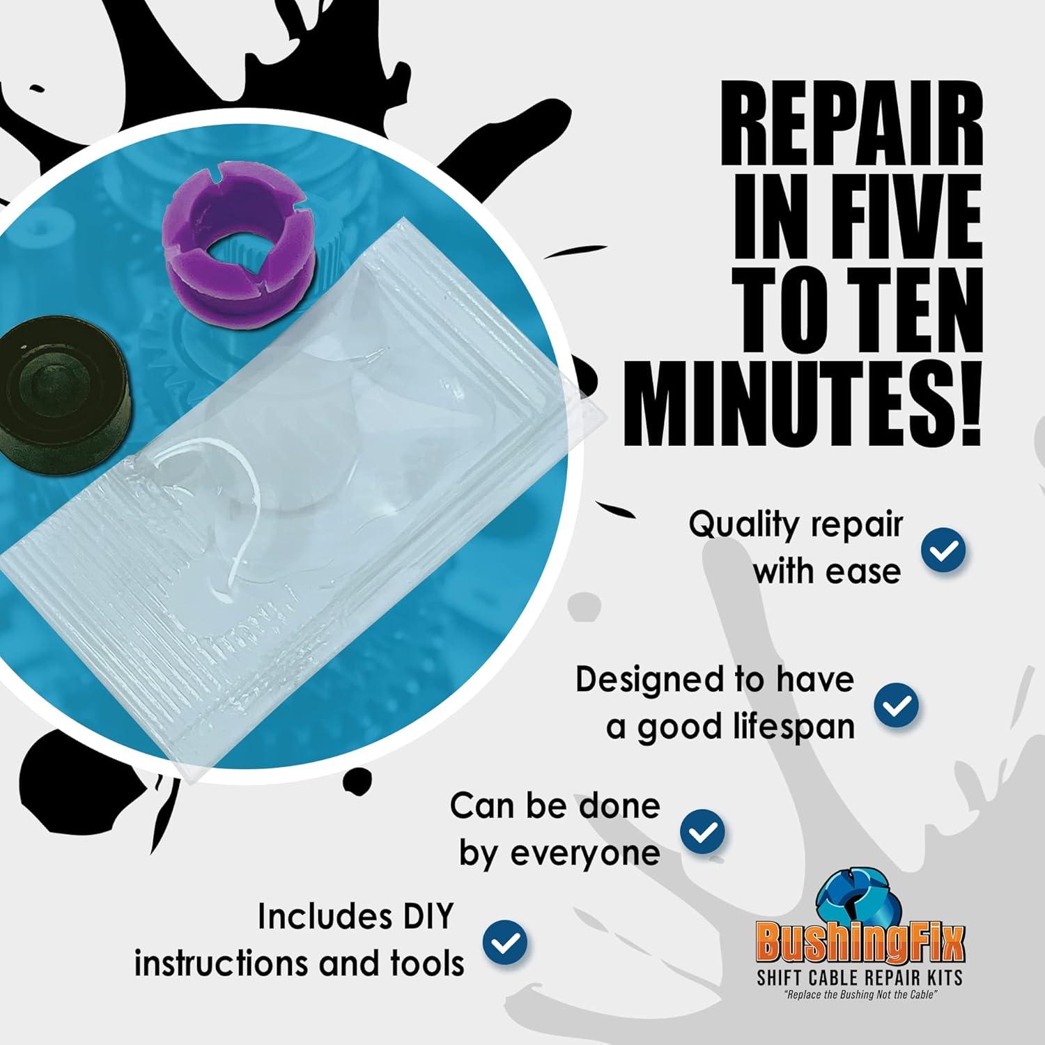 Kit de Reparación de Bujes de Cambio BushingFix BP1Kit