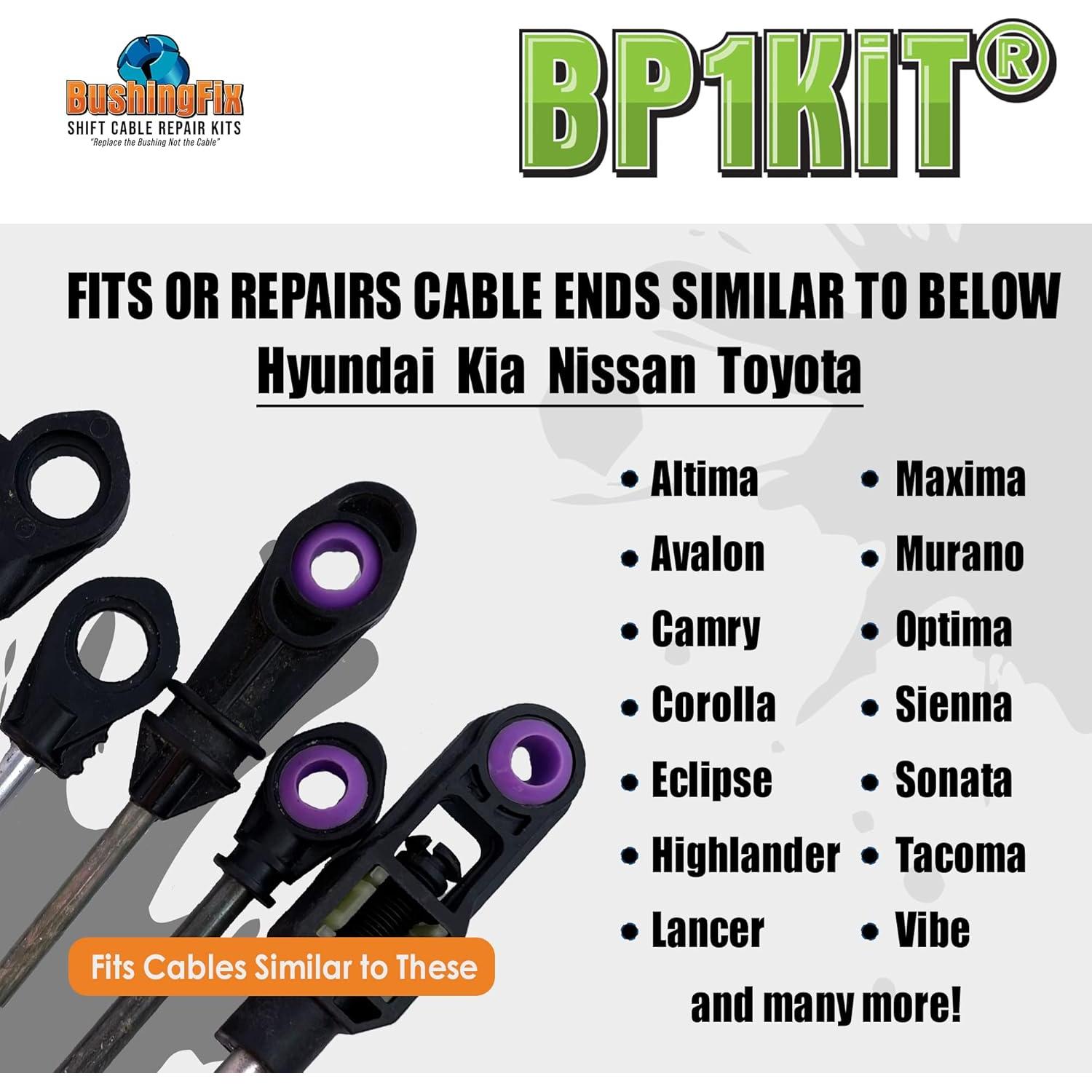 Kit de Reparación de Bujes de Cambio BushingFix BP1Kit