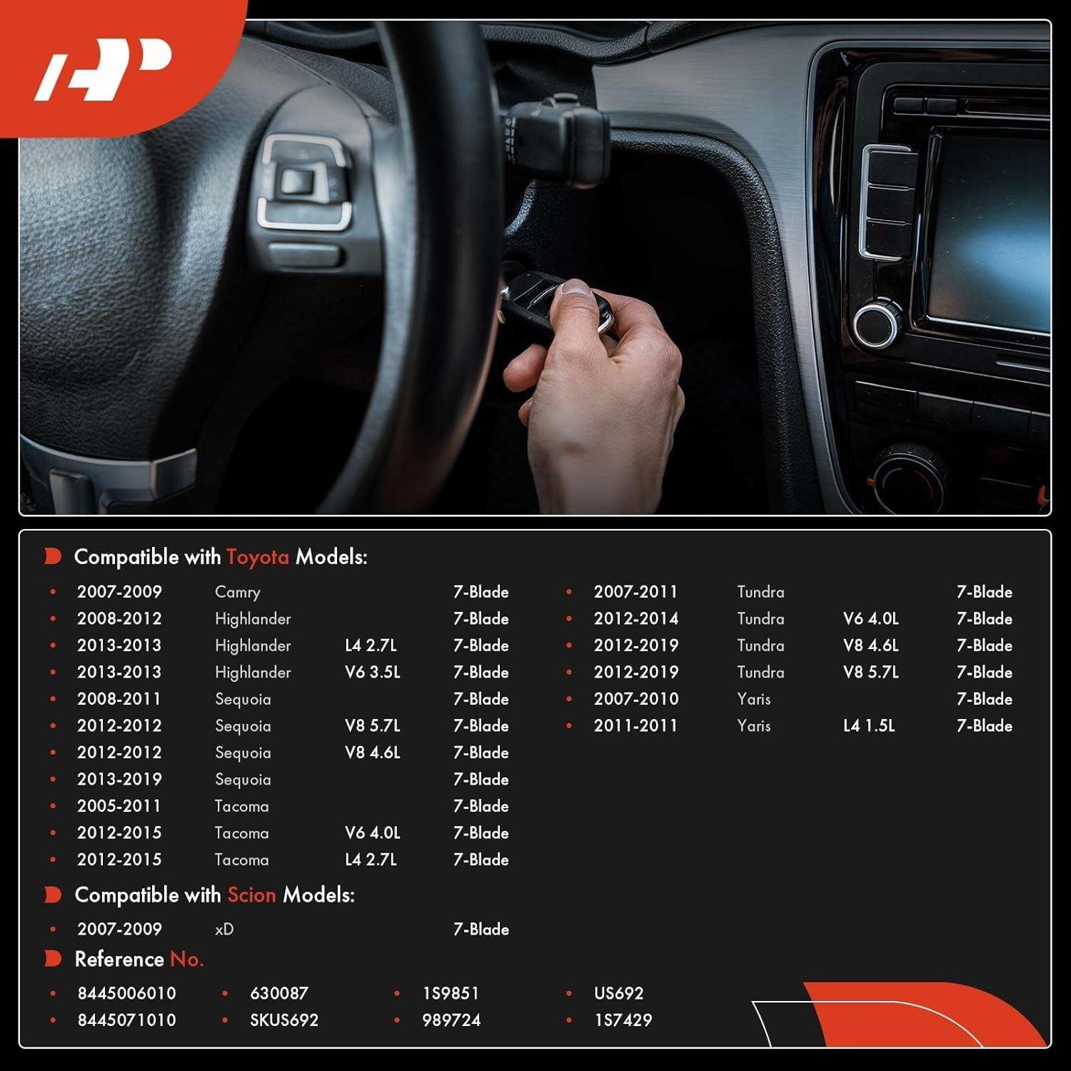 Interruptor de Arranque A-Premium para Toyota y Scion 2005-2019