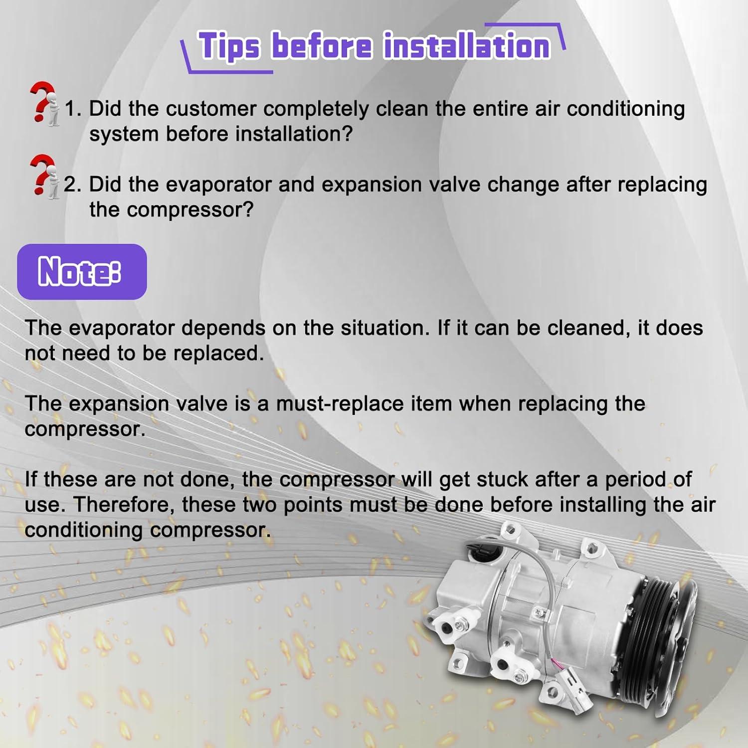 Compresor de Aire Acondicionado Kessocco CO 11078C para Toyota Yaris 1.5L 2007-2010