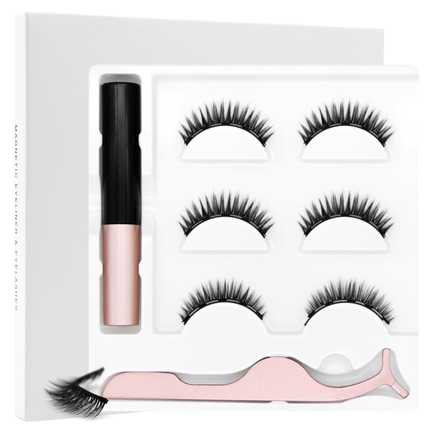 Pestañas Magnéticas Reutilizables LASHGLSO - Sin Pegamento