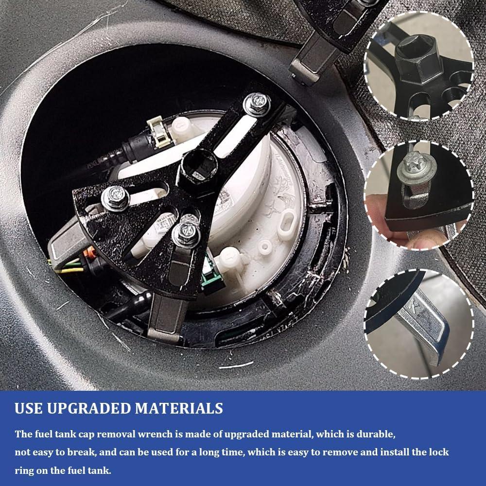 Herramienta de extracción de bomba de combustible PACLVIO 13.5-18.5 cm