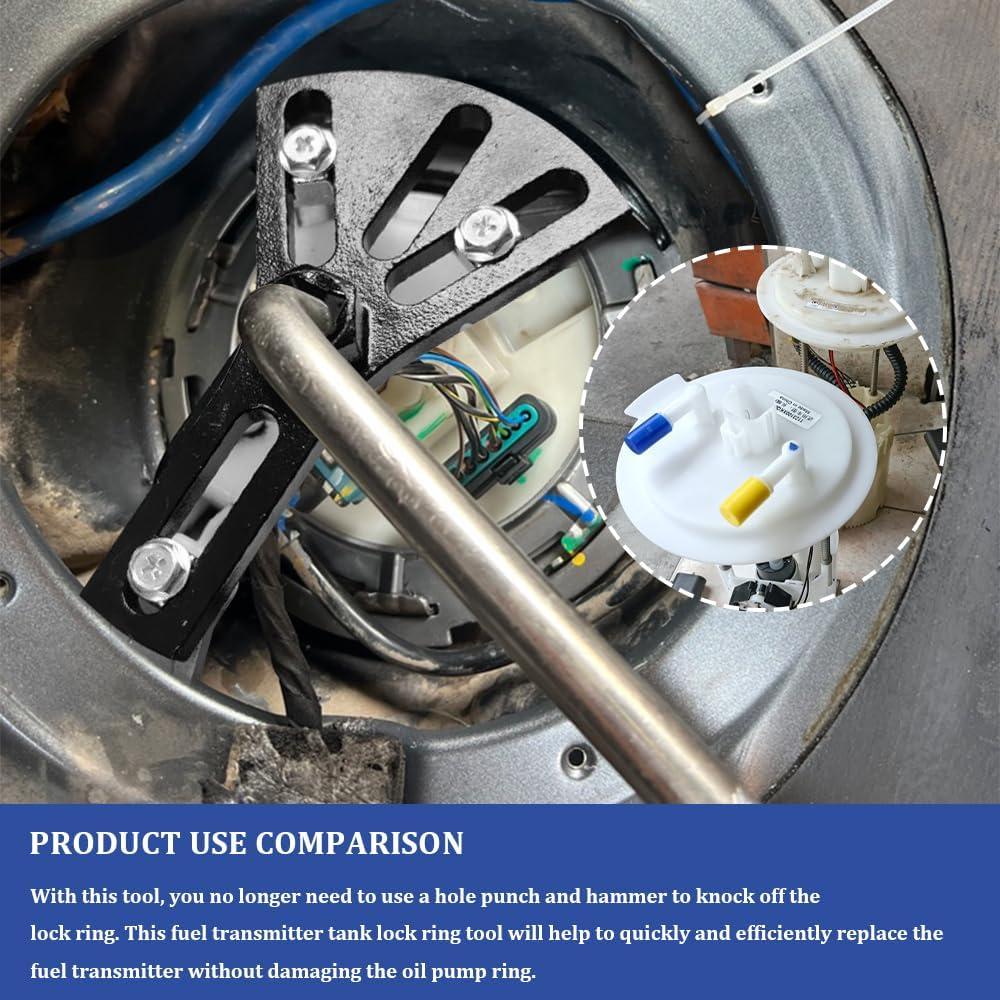 Herramienta de extracción de bomba de combustible PACLVIO 13.5-18.5 cm